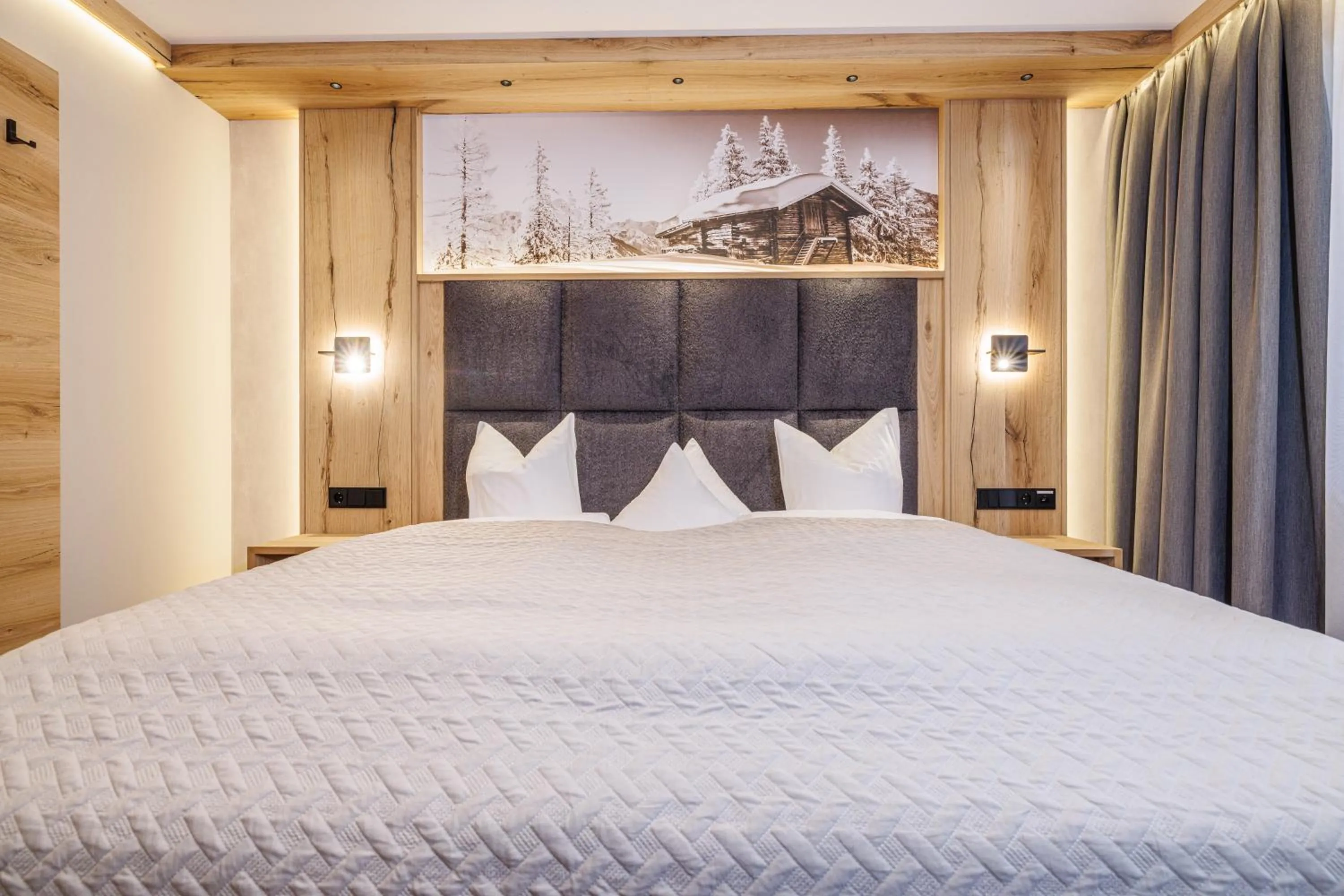 Bed in Hotel Ländenhof Superior