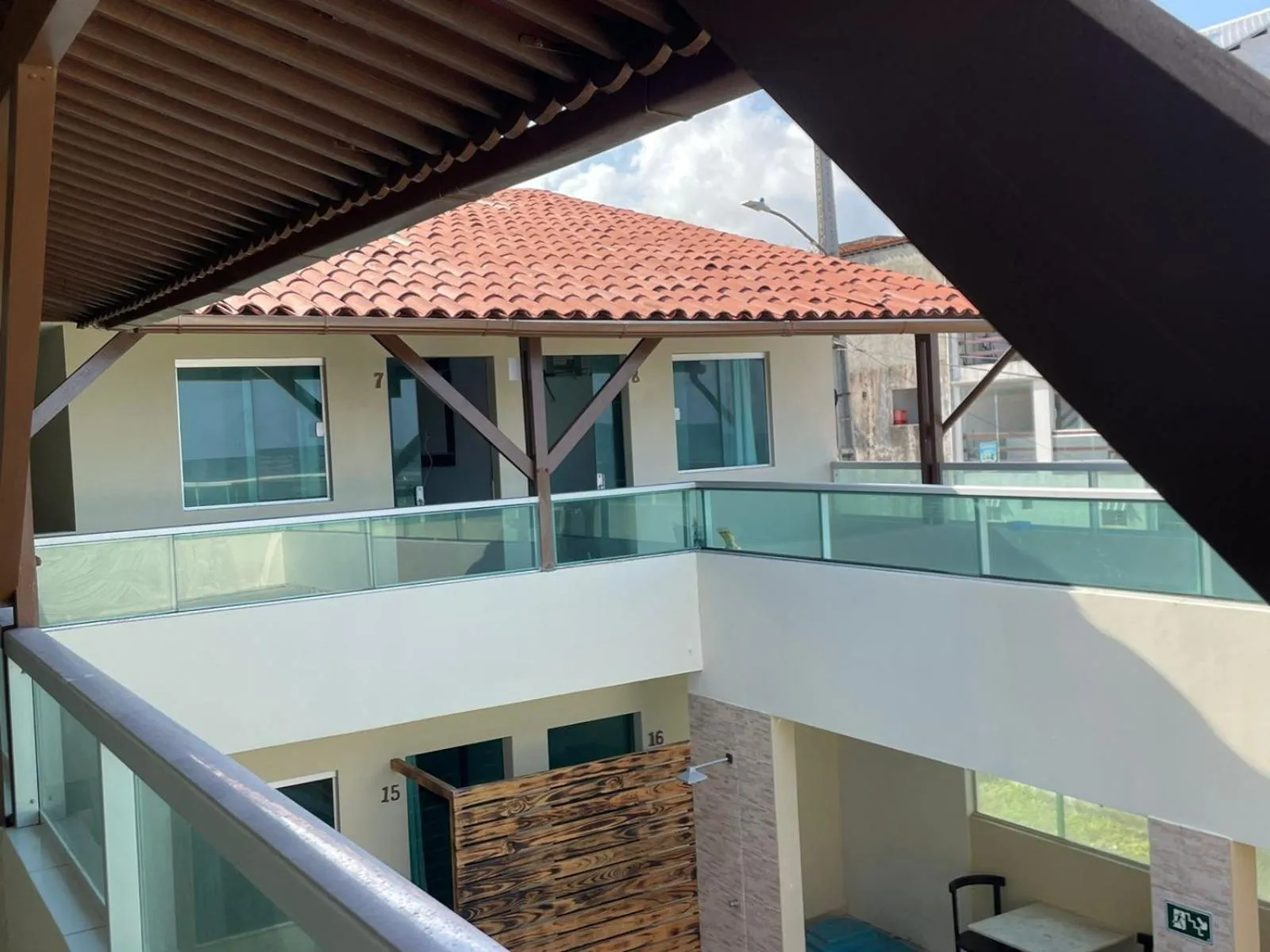 Property building in Pousada Ondas do Mar