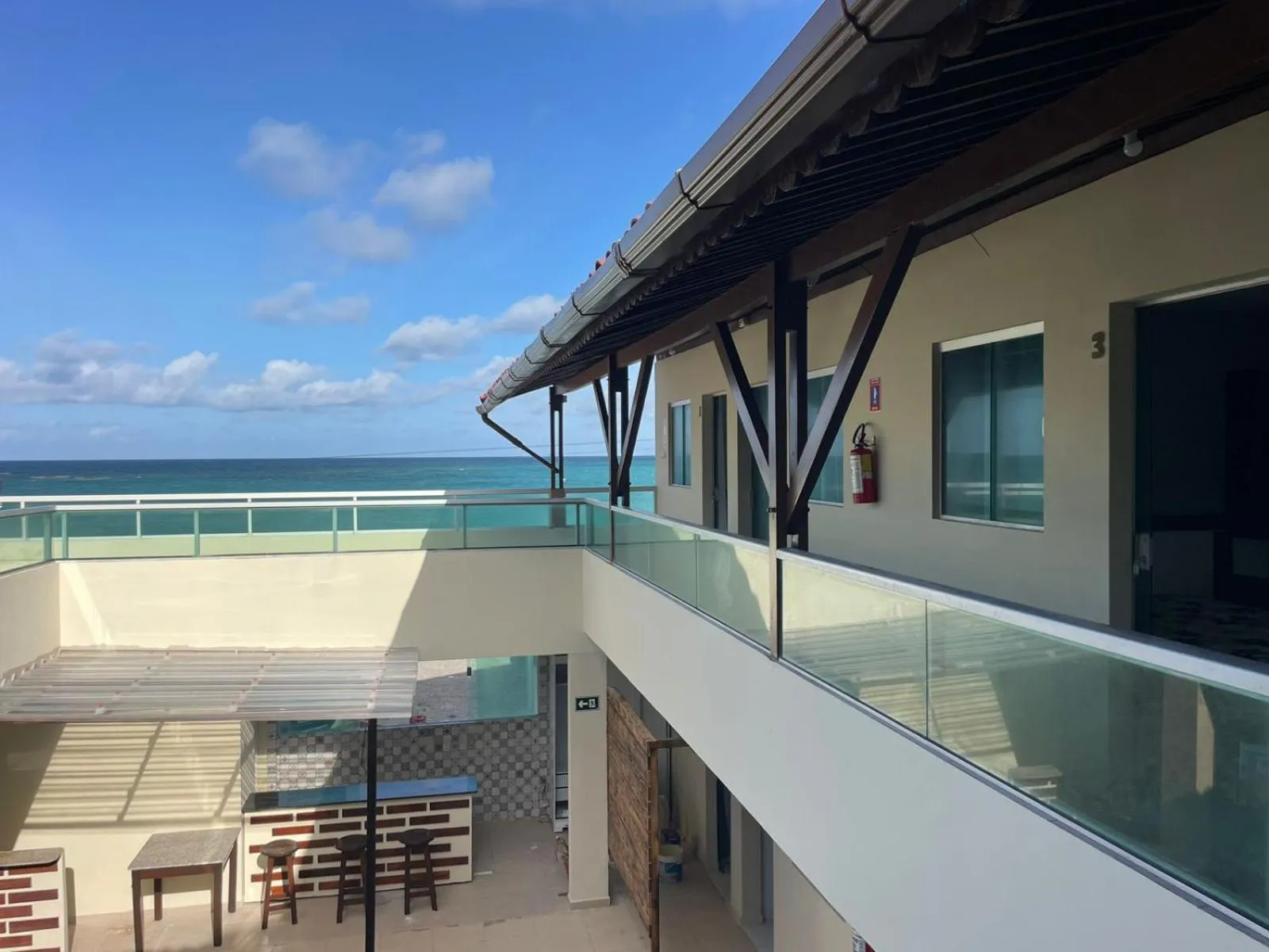 Property building in Pousada Ondas do Mar