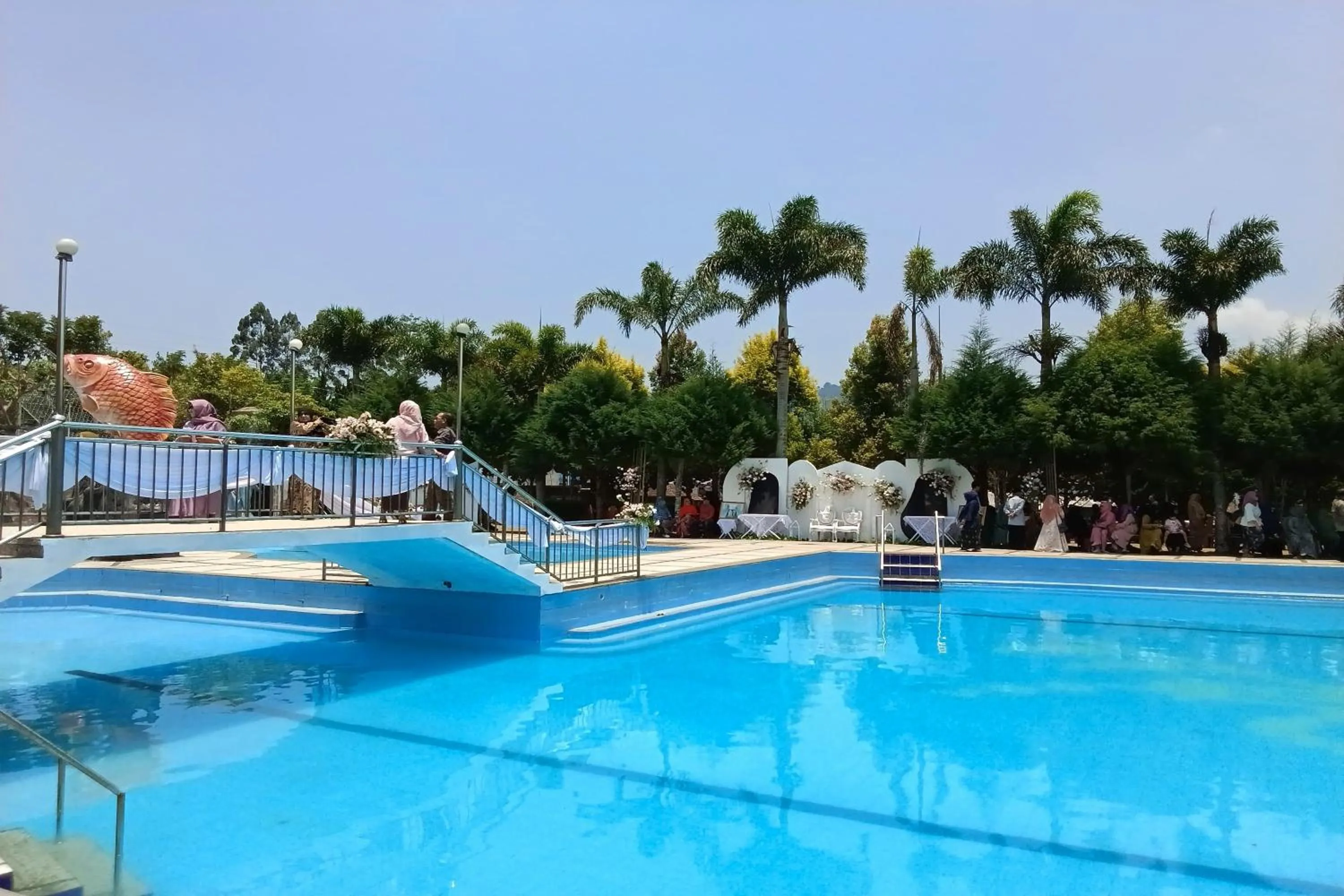 Swimming pool in Nirwana Lembang