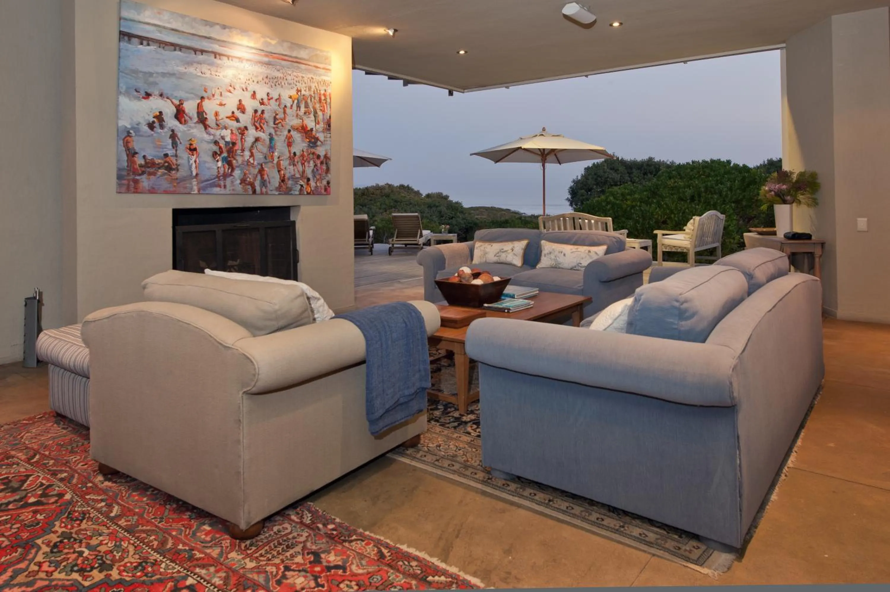Balcony/Terrace in Mosselberg on Grotto Beach