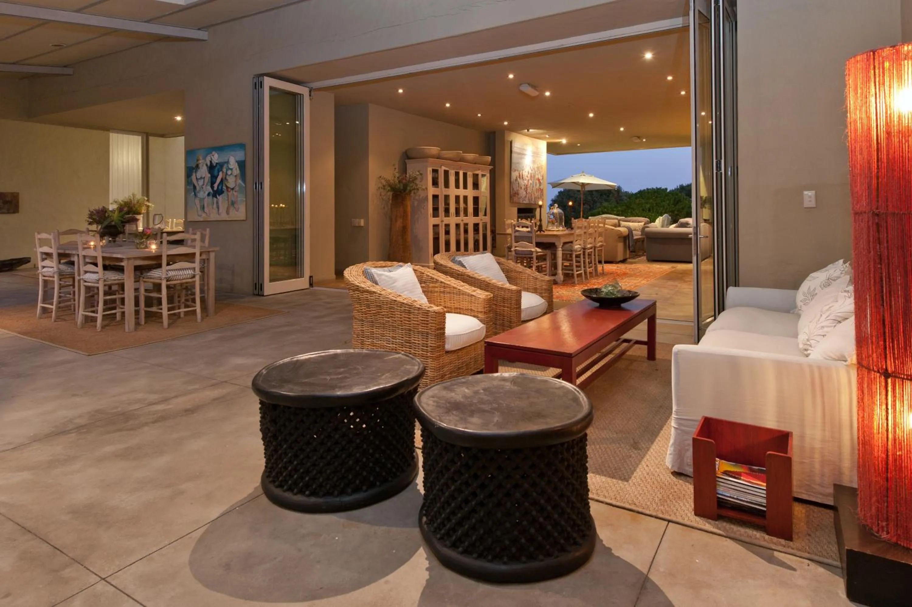 Communal lounge/ TV room in Mosselberg on Grotto Beach