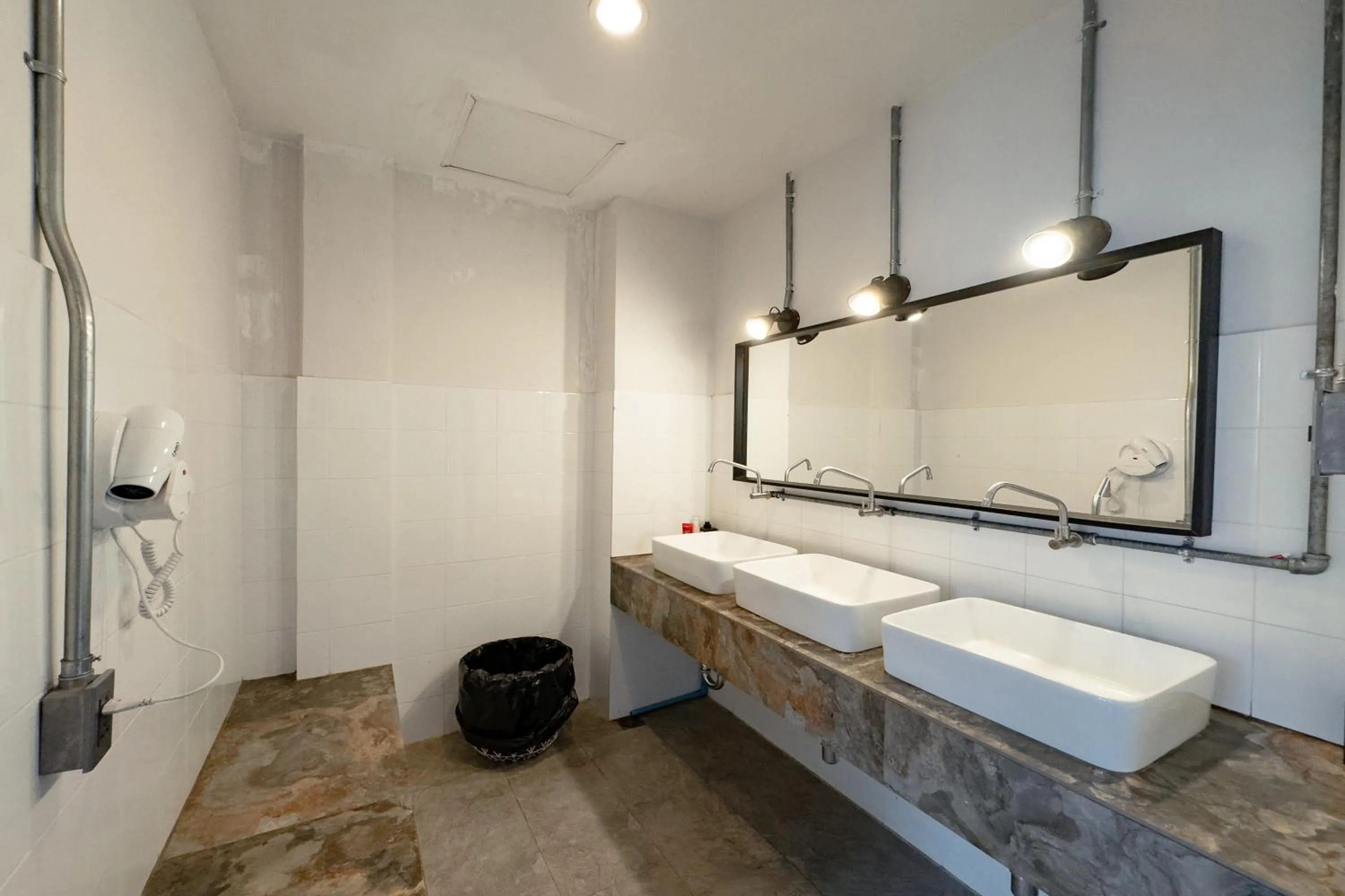 Bathroom in Once in a Blue Moon Cafe and Hostel