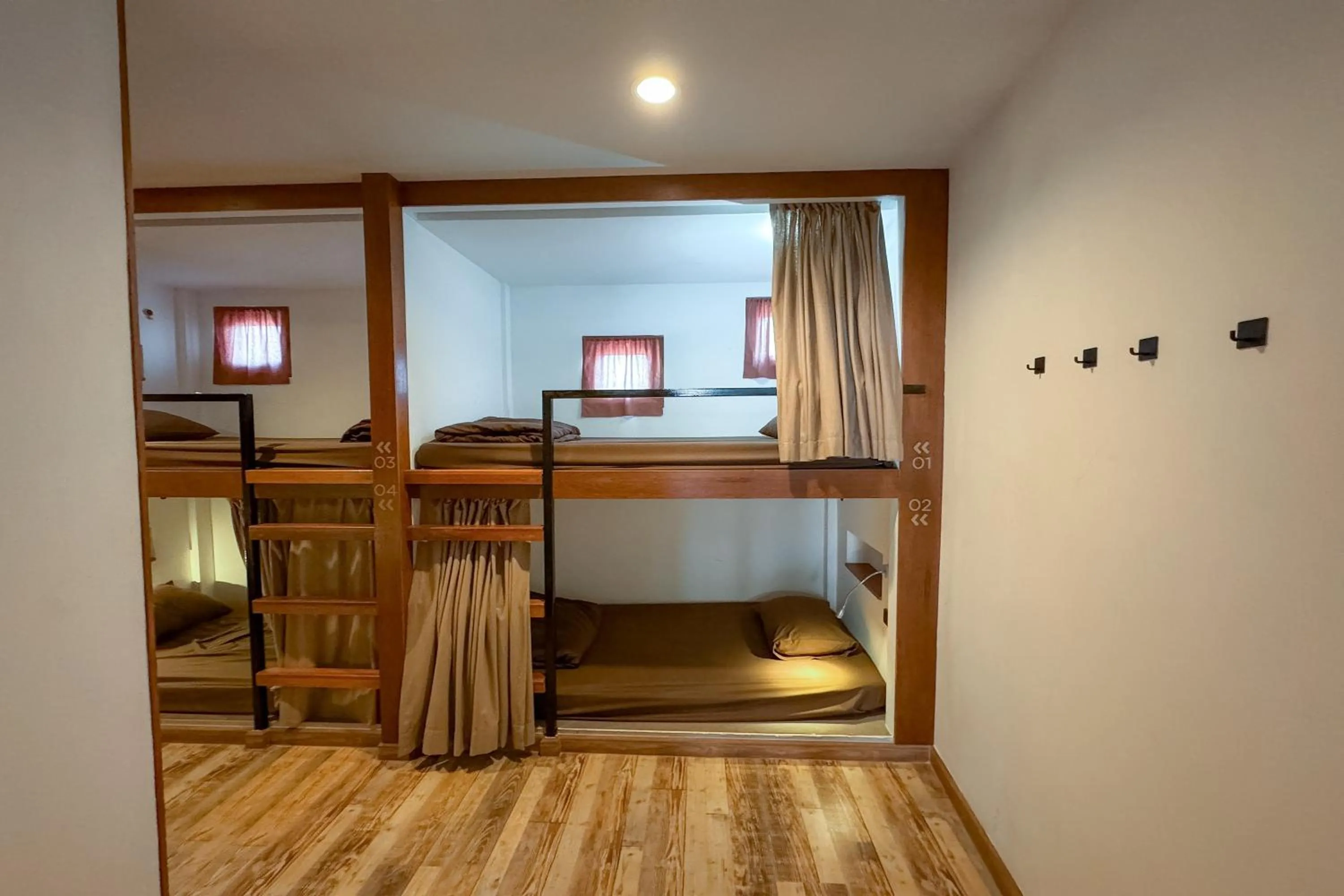 Bedroom, Bed in Once in a Blue Moon Cafe and Hostel