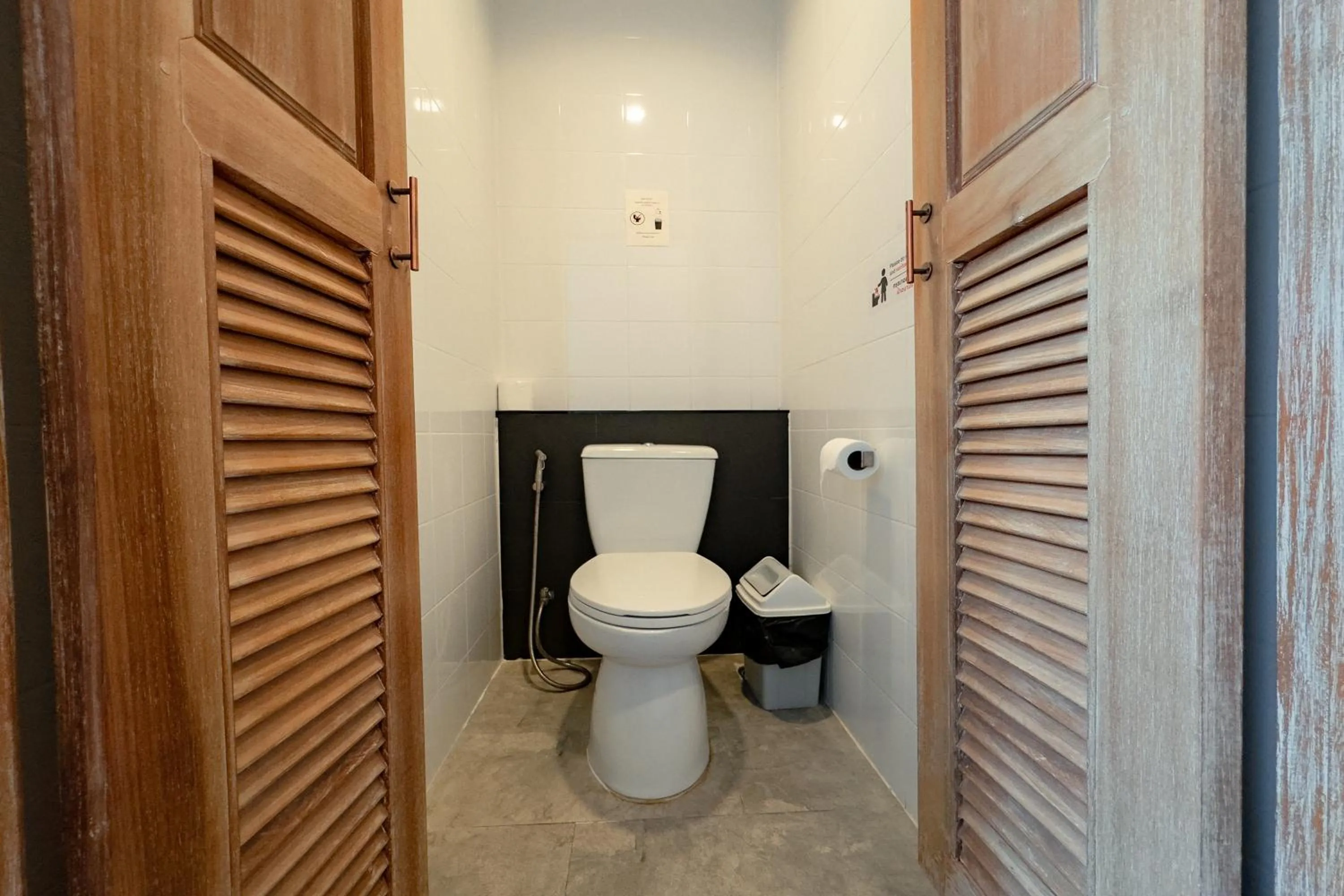 Bathroom in Once in a Blue Moon Cafe and Hostel