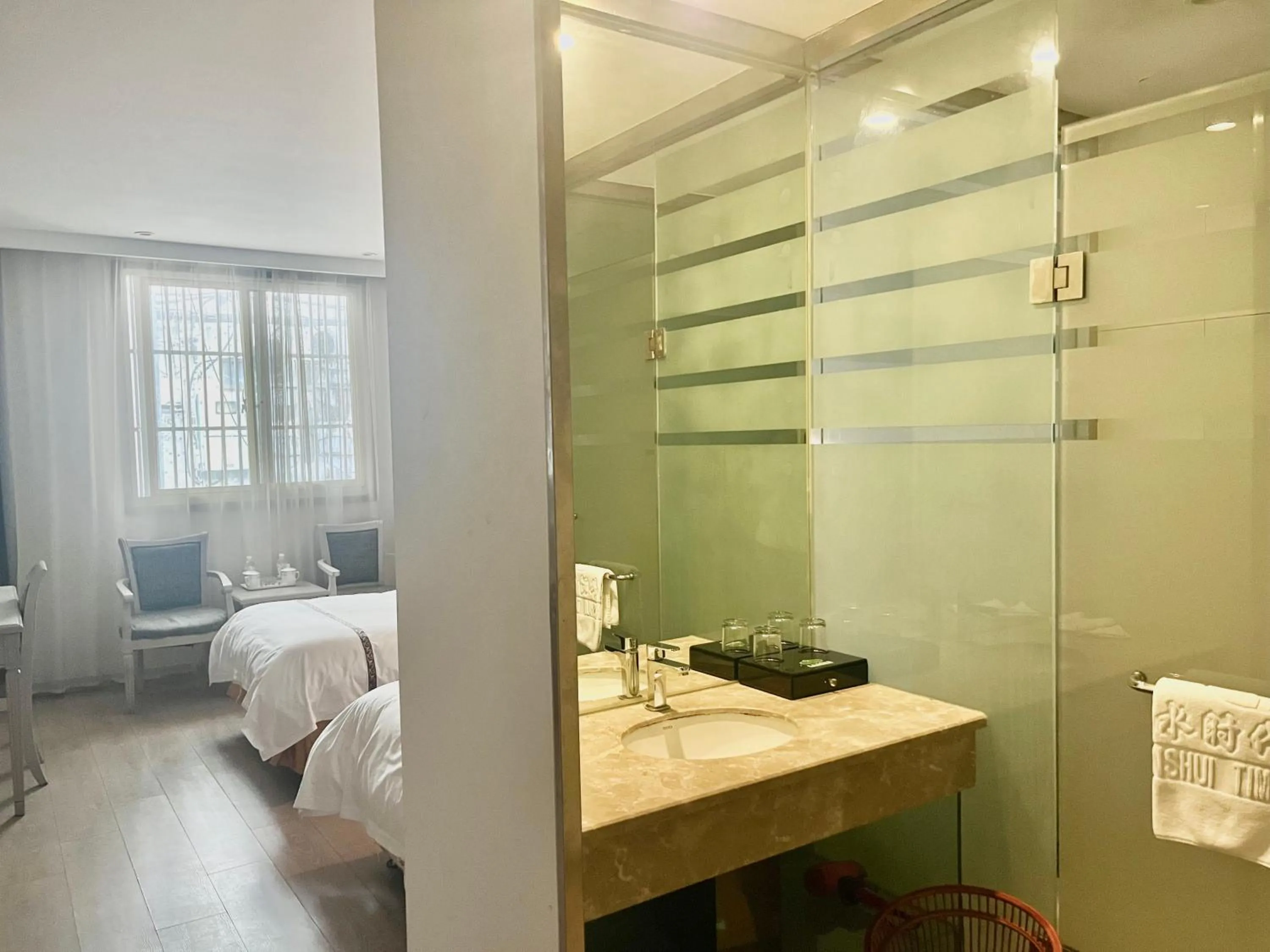 Shower in Tianshui Times Hotel Zhangjiagang