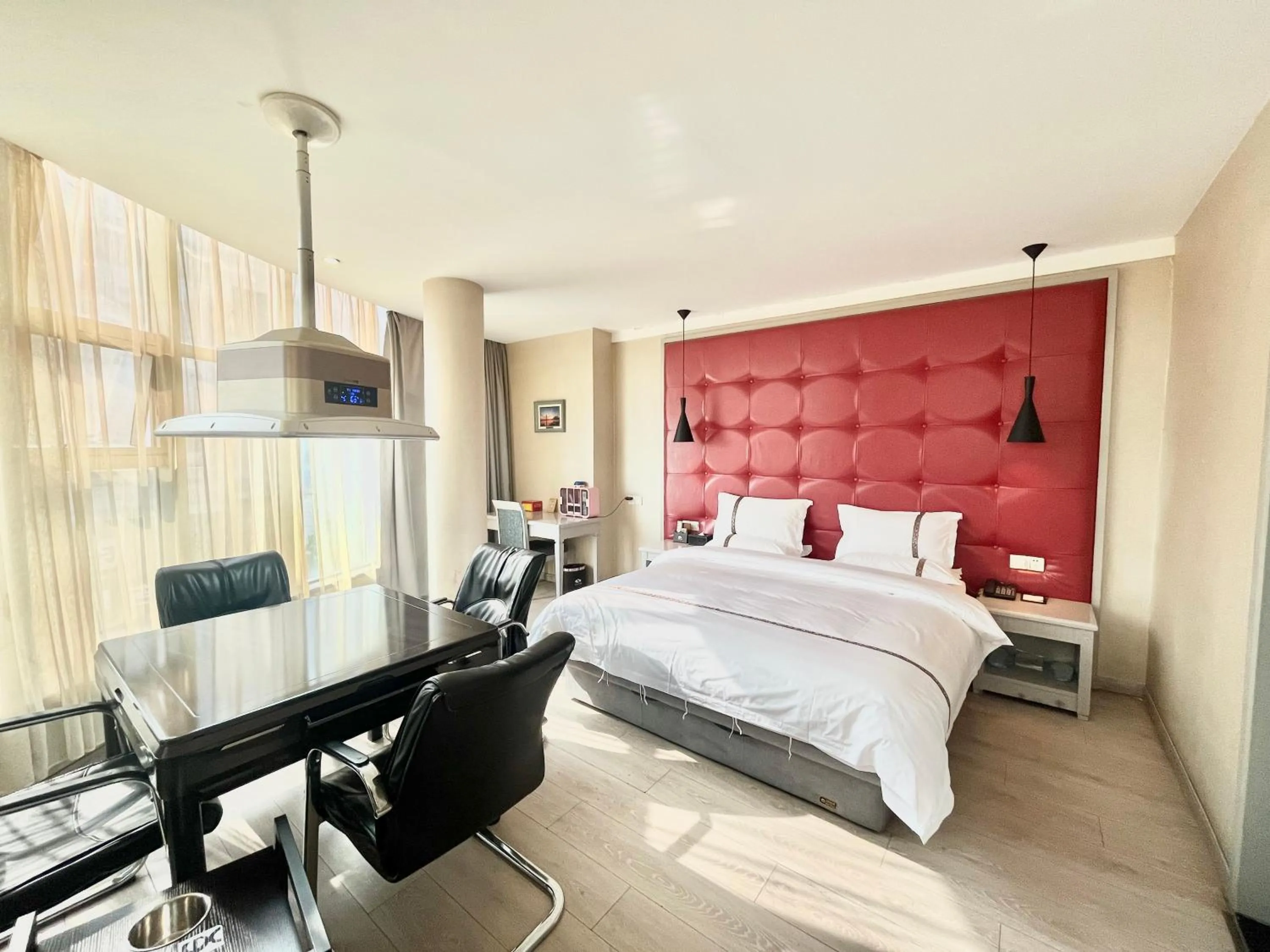 Bed in Tianshui Times Hotel Zhangjiagang