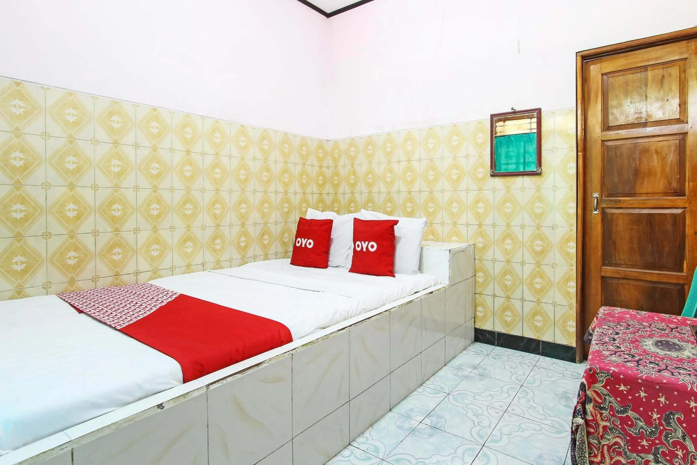 Bedroom, Bed in Hotel O Pondok Wisata Sri MulyoNearSultan Agung Stadium Bantul