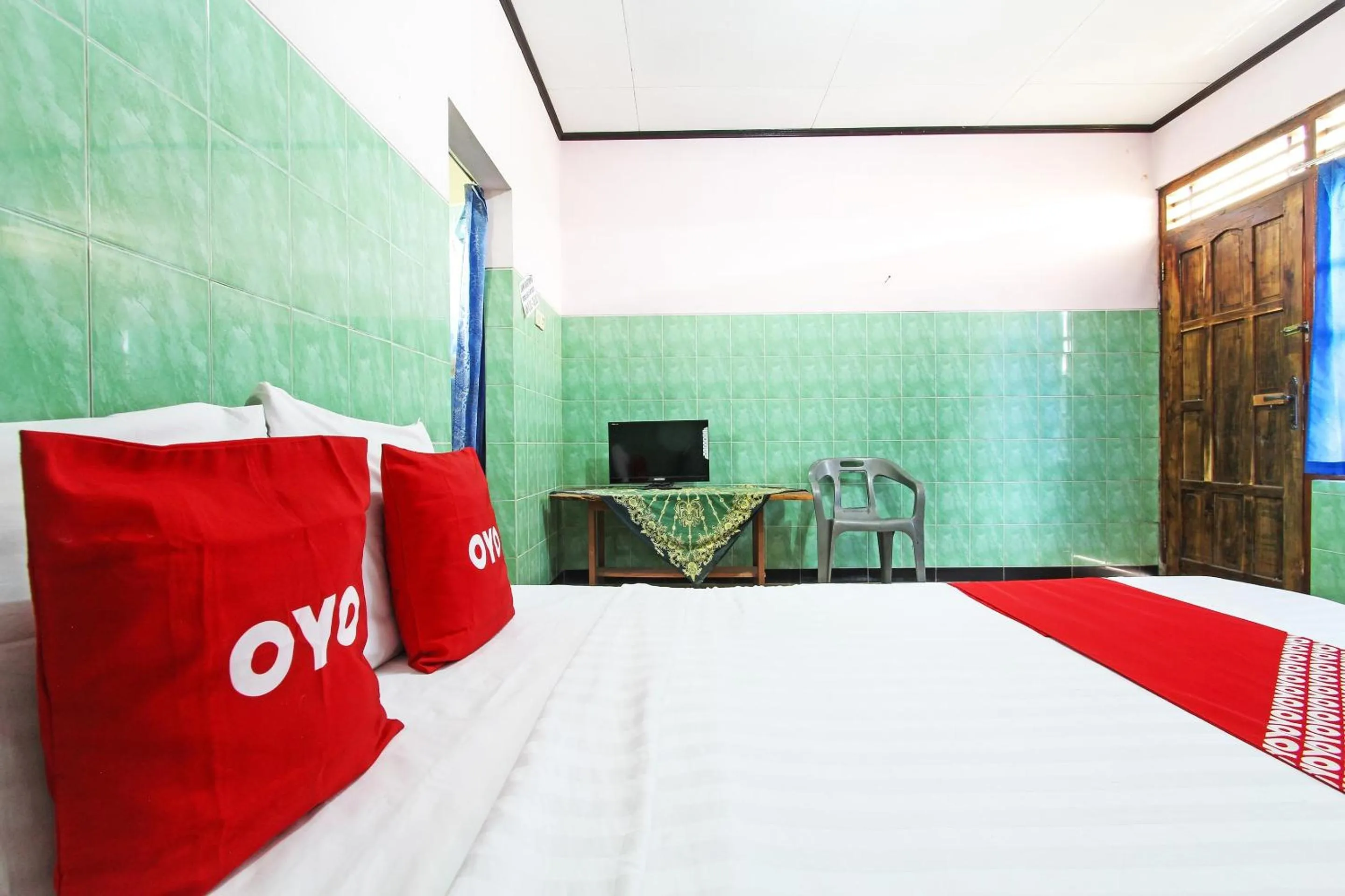 Bedroom, Bed in Hotel O Pondok Wisata Sri MulyoNearSultan Agung Stadium Bantul