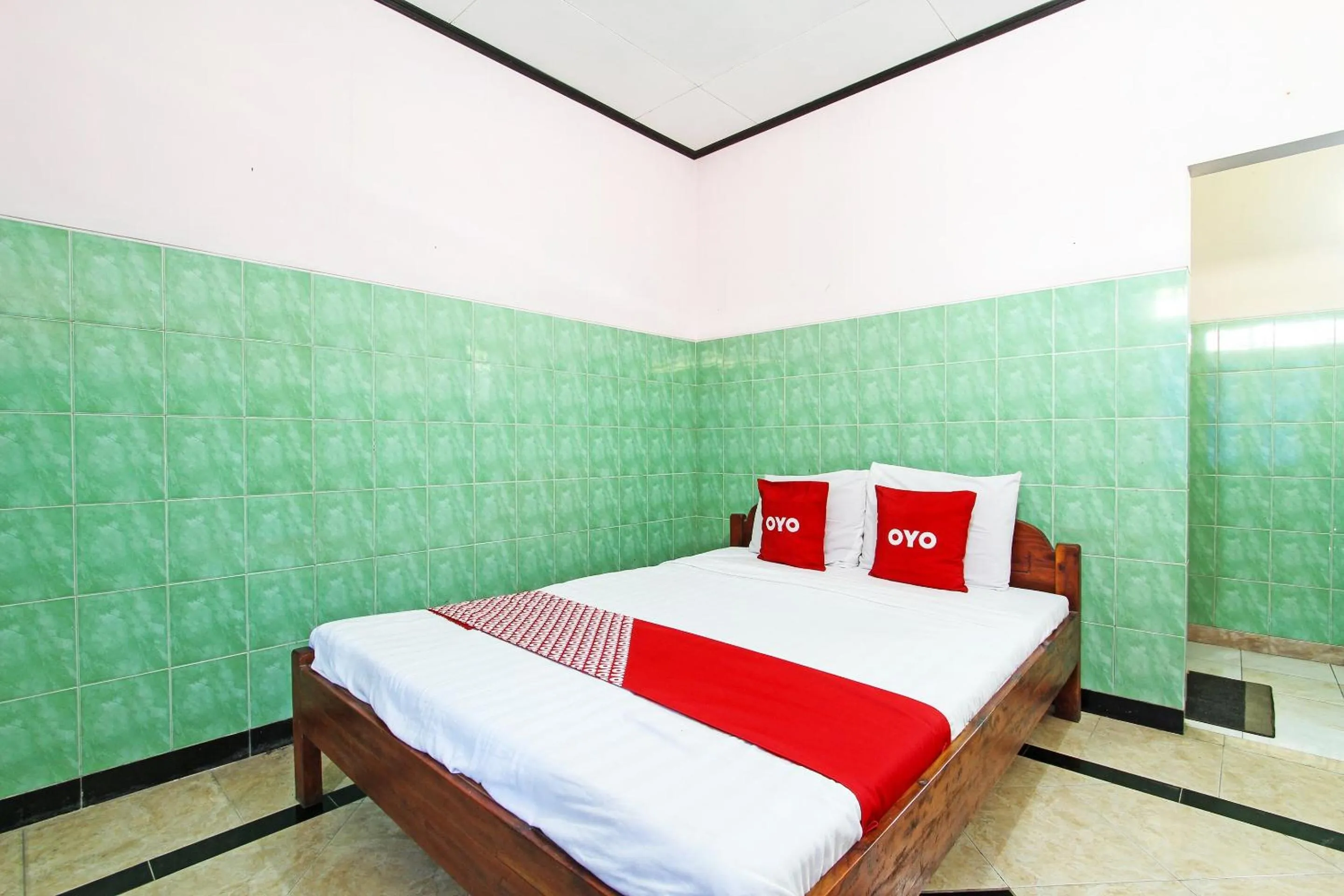 Bedroom, Bed in Hotel O Pondok Wisata Sri MulyoNearSultan Agung Stadium Bantul