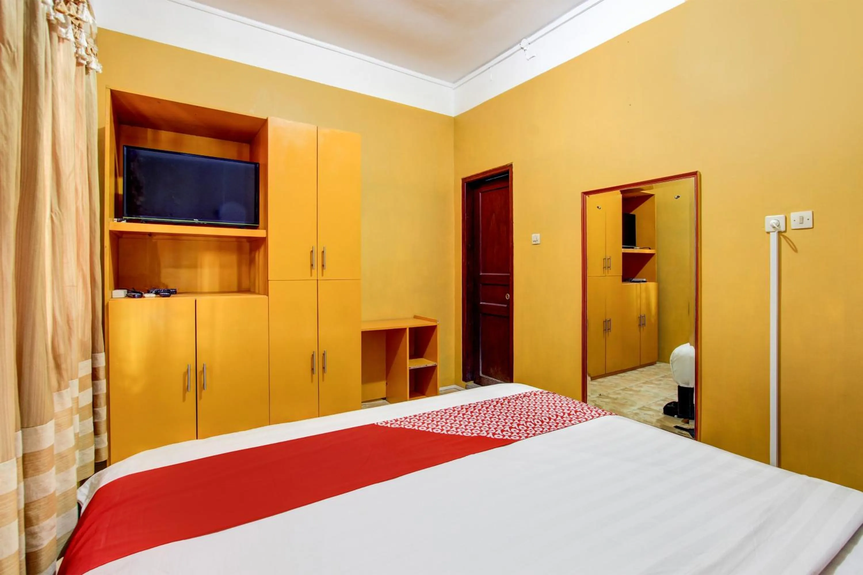 Bedroom in Hotel O Griya Pius Syariah Malioboro