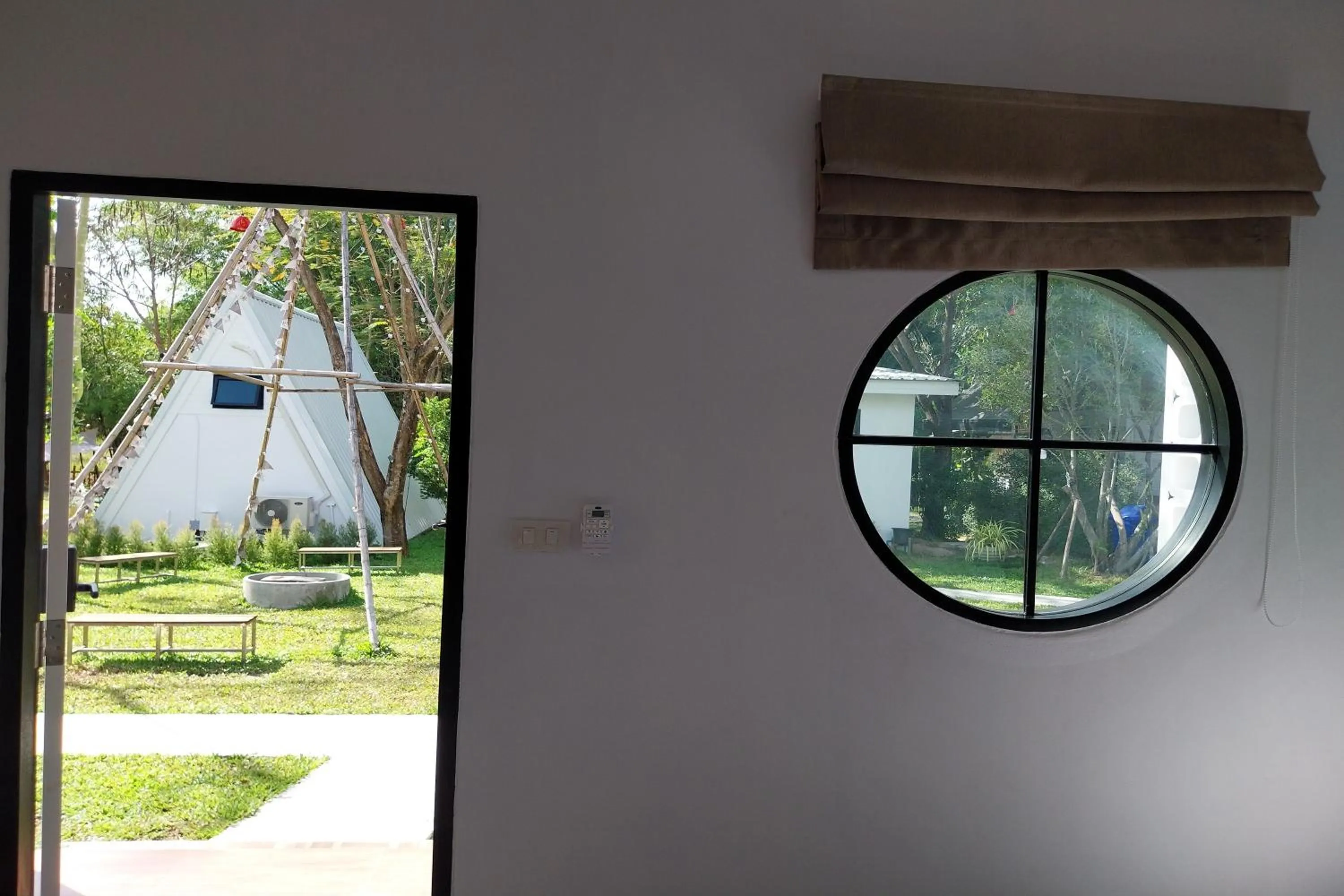 Garden view in It my life cafe x camp