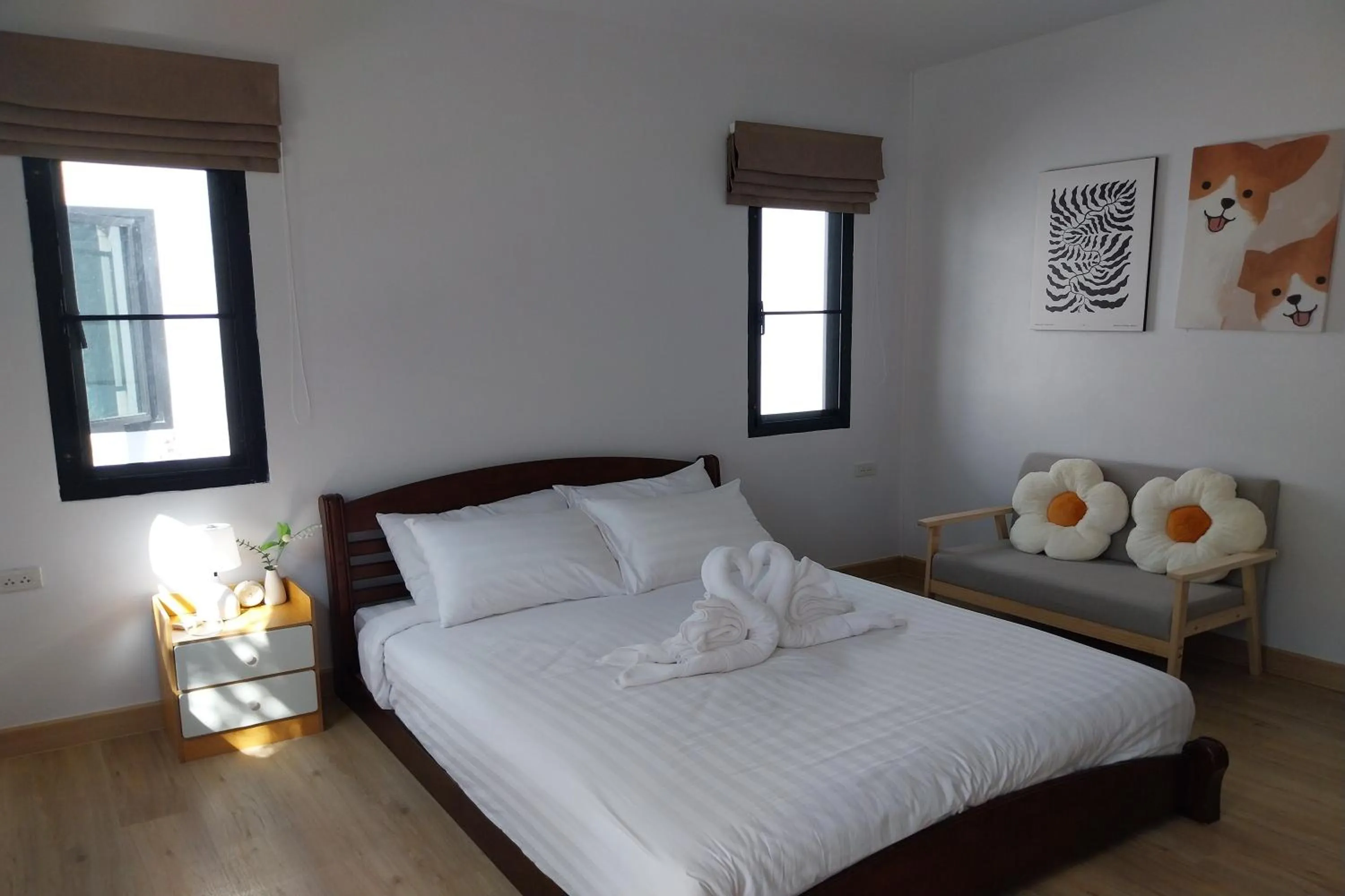 Bedroom, Bed in It my life cafe x camp