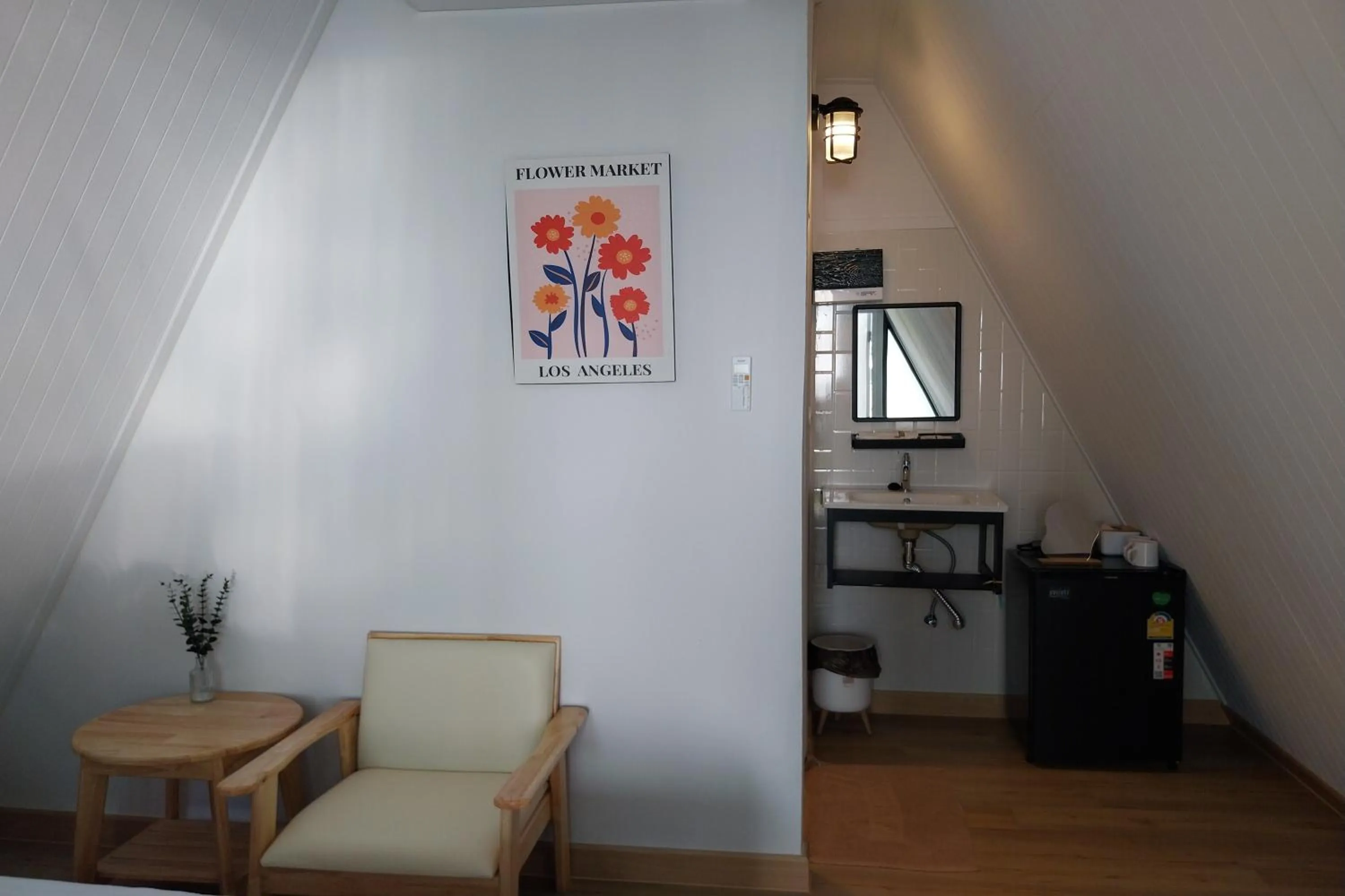 Seating area in It my life cafe x camp