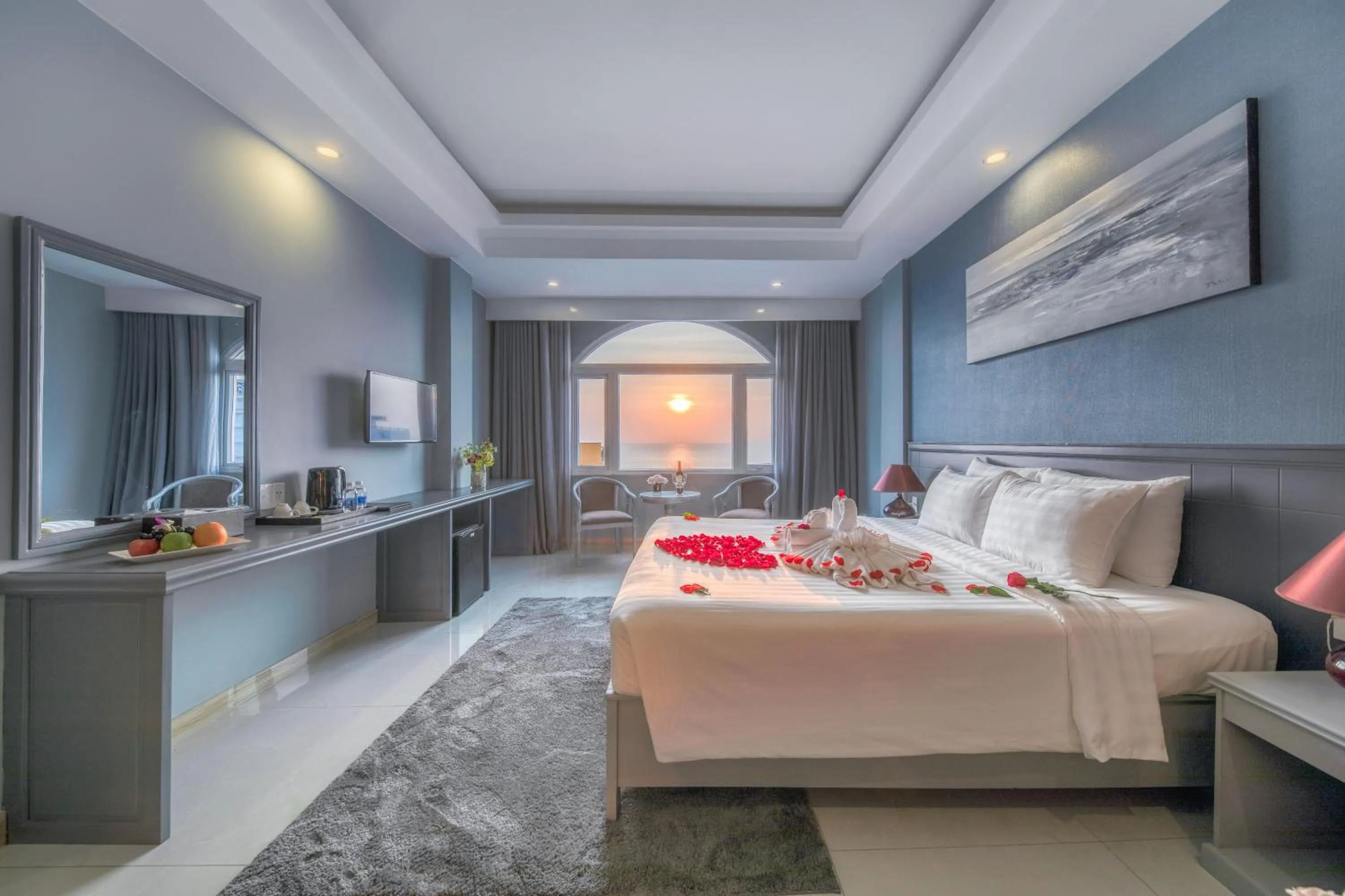 Bedroom, Bed in Ocean Pearl Hotel Phu Quoc