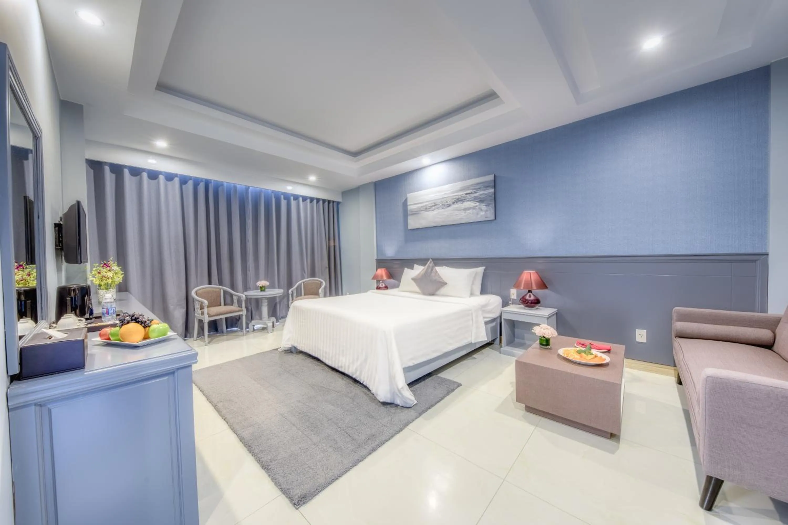 Bedroom, Bed in Ocean Pearl Hotel Phu Quoc