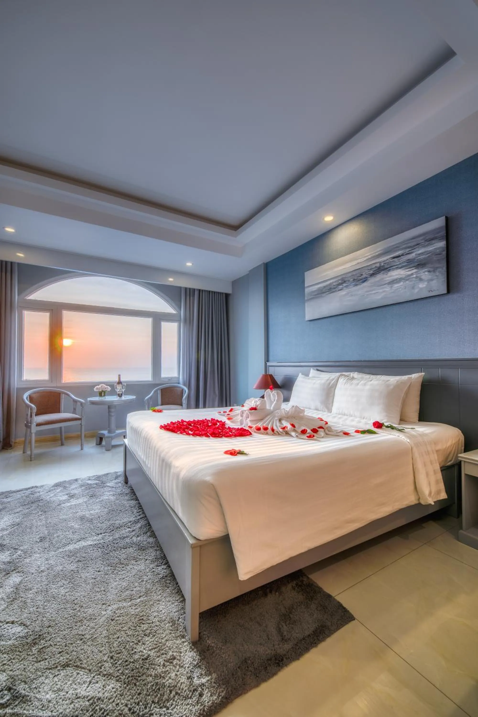 Bed in Ocean Pearl Hotel Phu Quoc