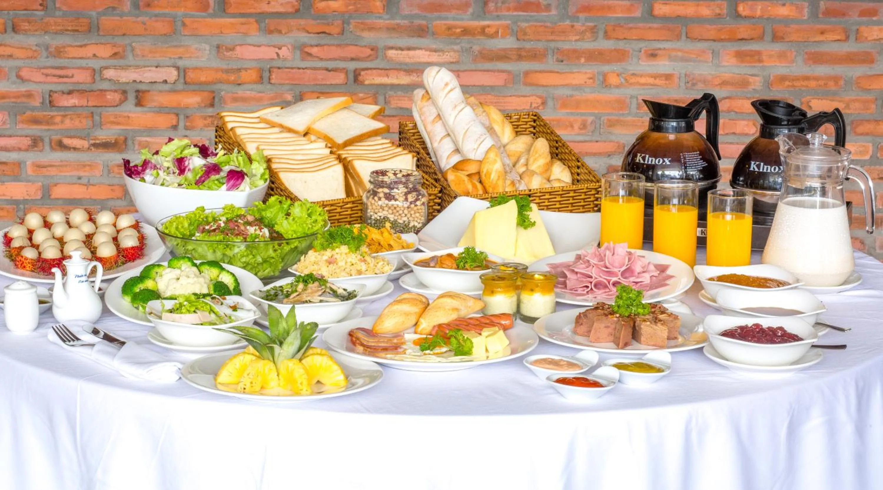 Breakfast in Ocean Pearl Hotel Phu Quoc