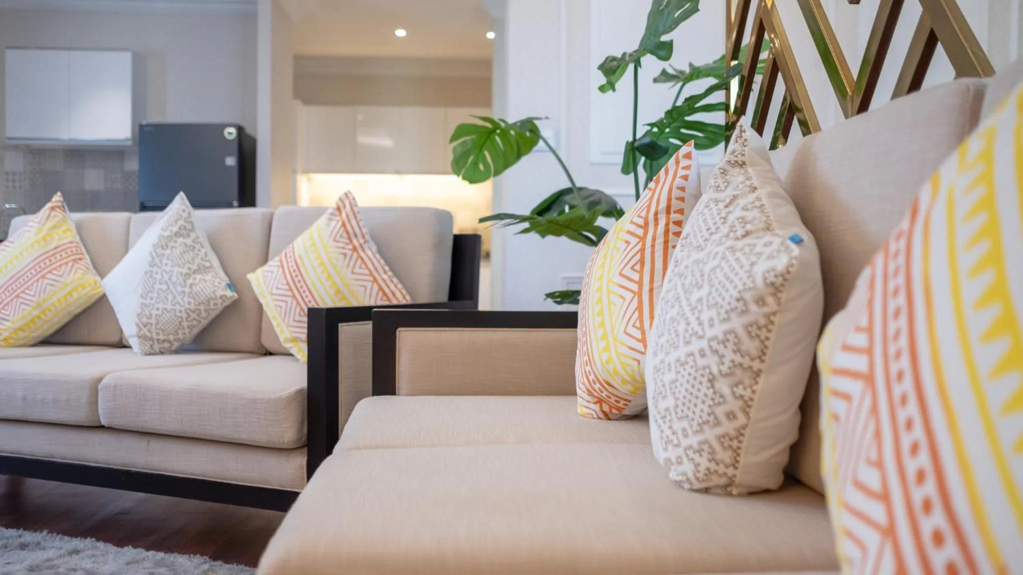 Living room in Mintra Hotel Vientiane