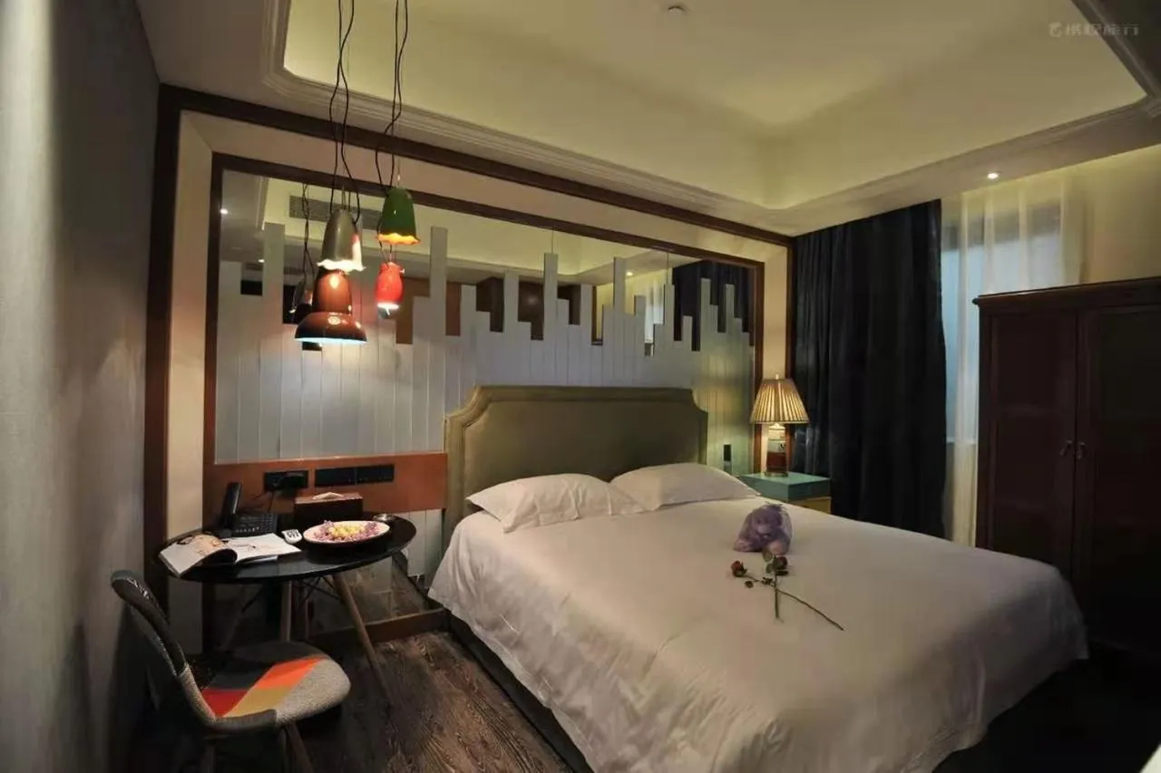 Bed in Beijing Dieshang Boutique Hotel