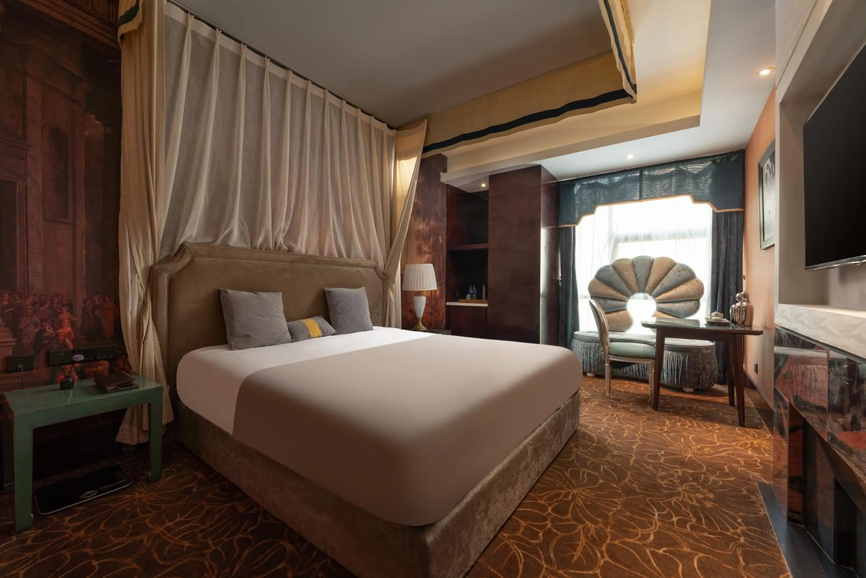 Bed in Beijing Dieshang Boutique Hotel