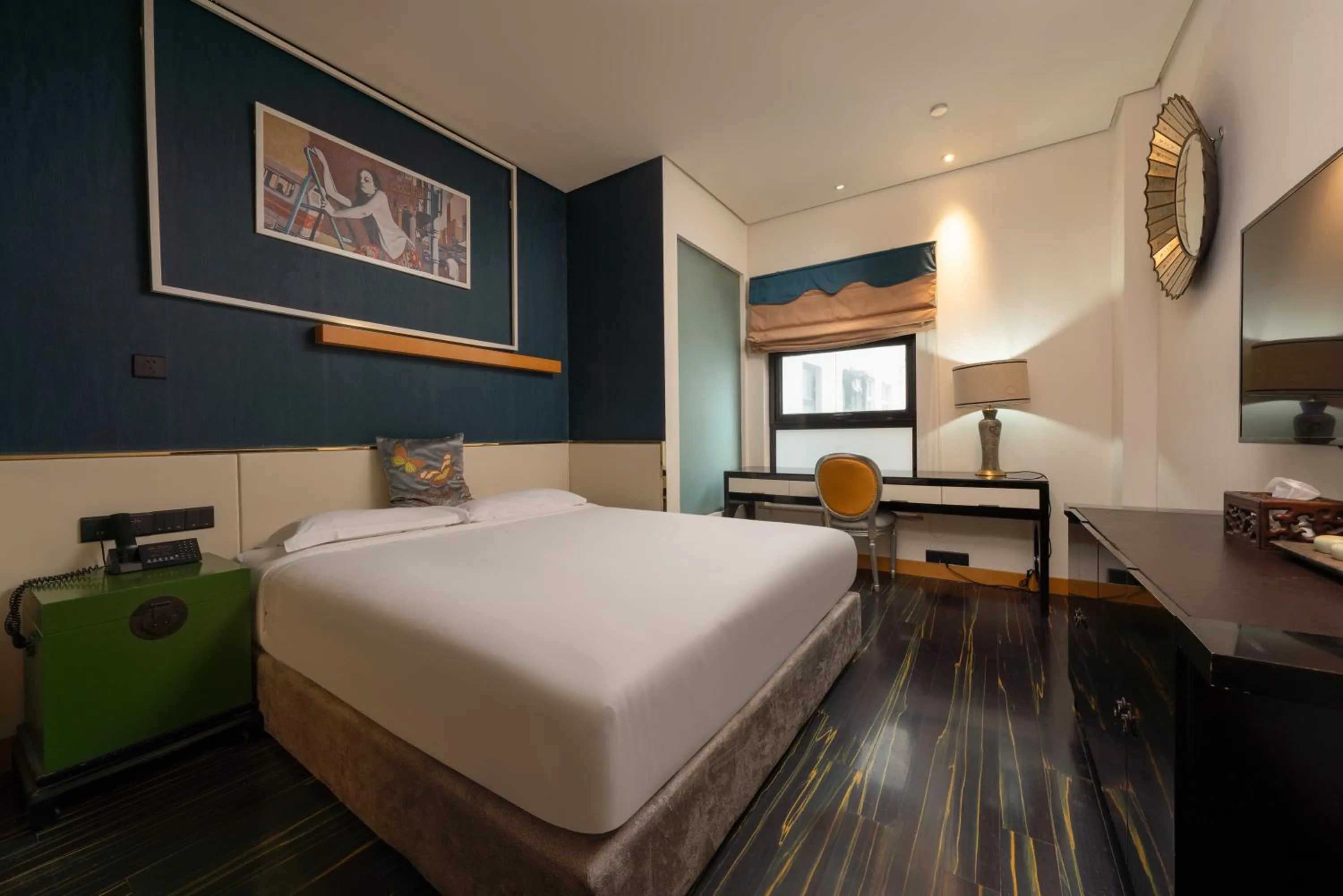 Bed in Beijing Dieshang Boutique Hotel