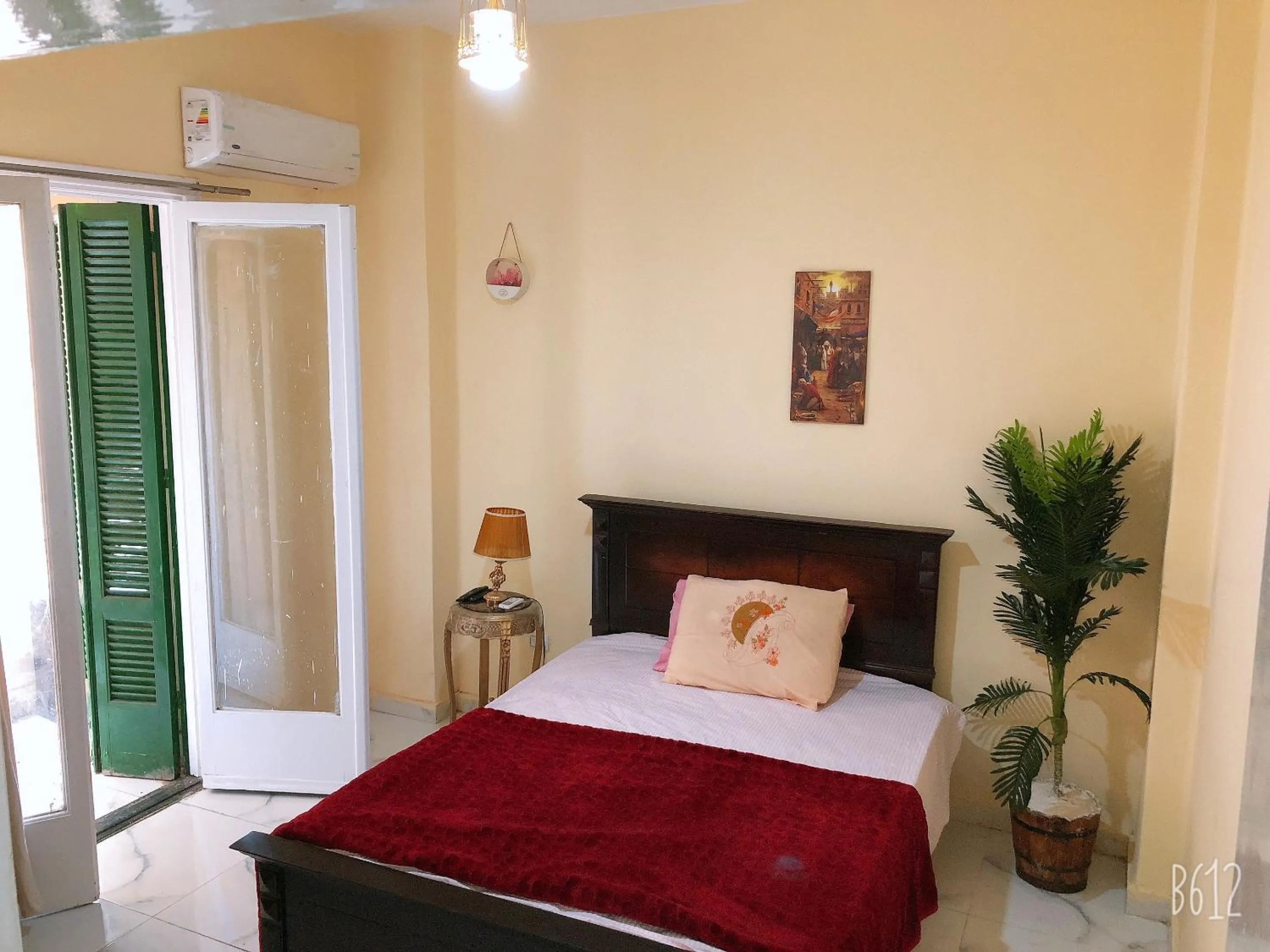 Bed in Sweet Home Downtown Cairo