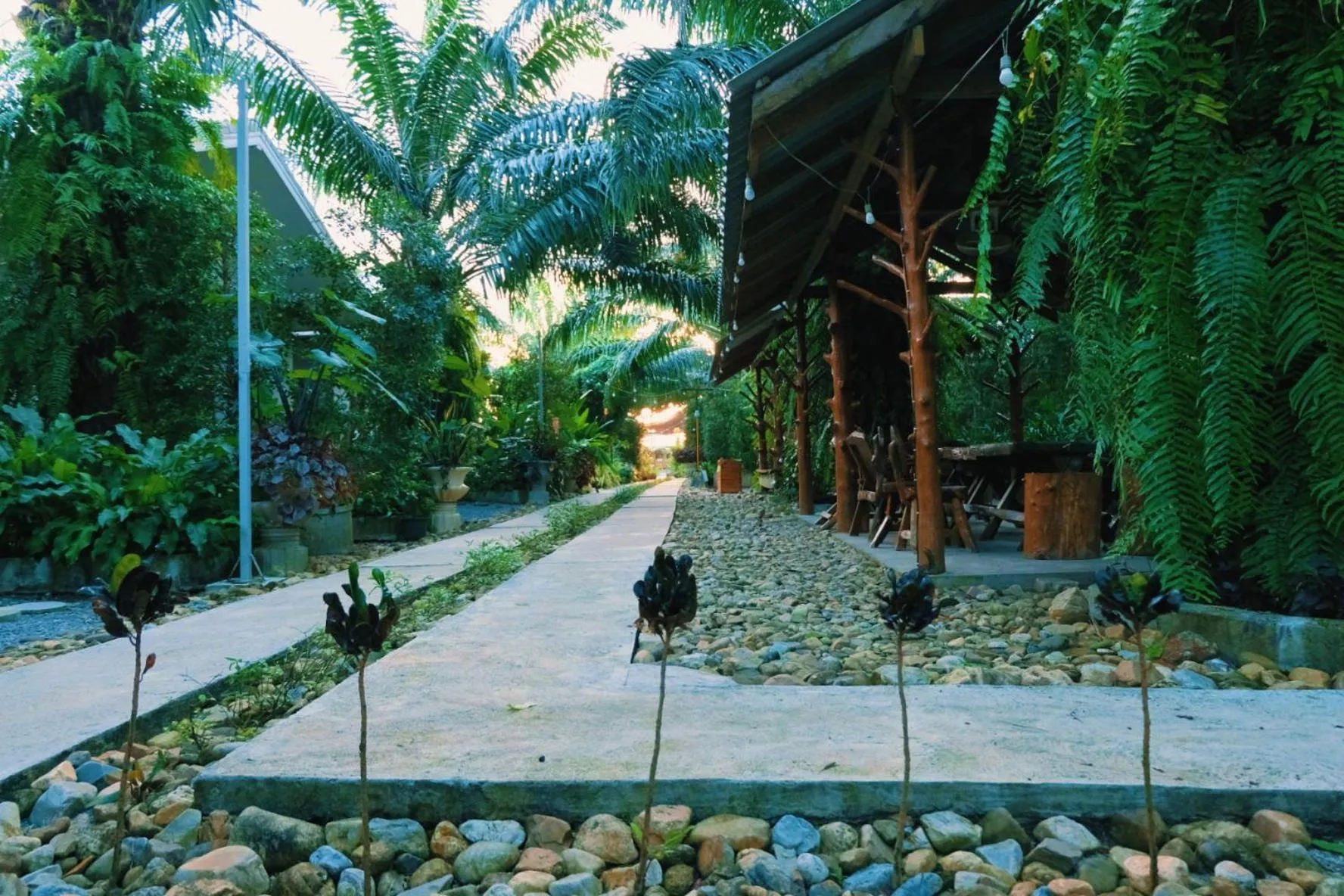 Balcony/Terrace in Le Pes Villas