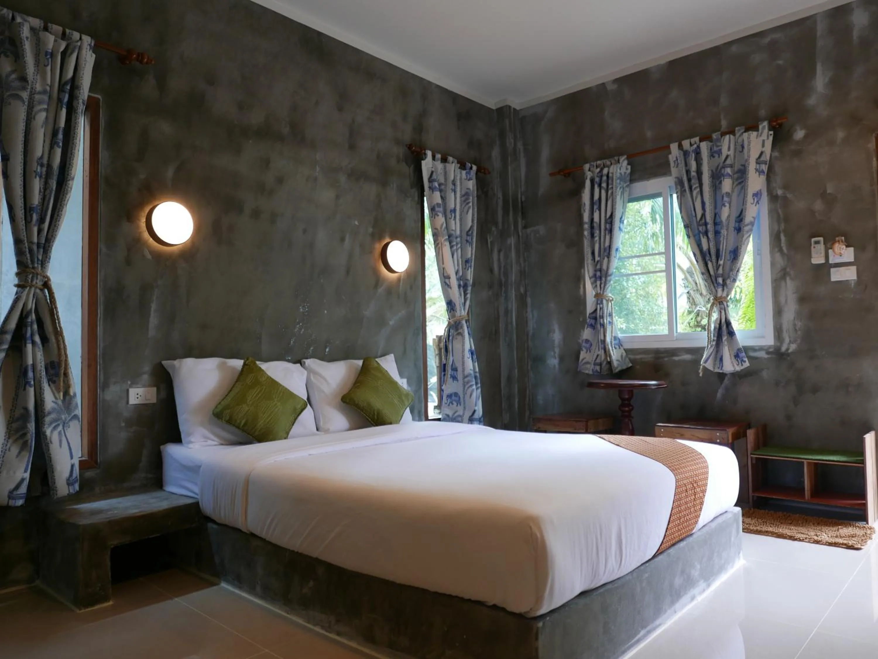 Bedroom, Bed in Le Pes Villas