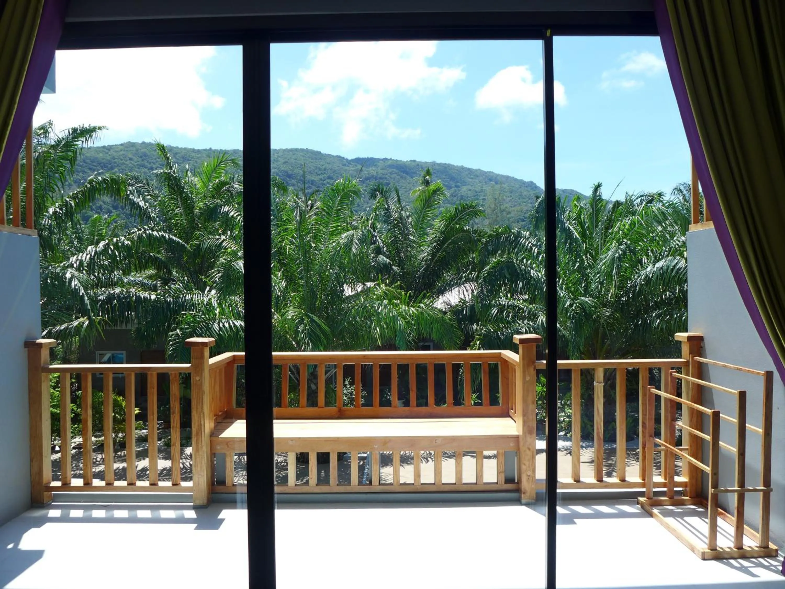 Decorative detail in Le Pes Villas