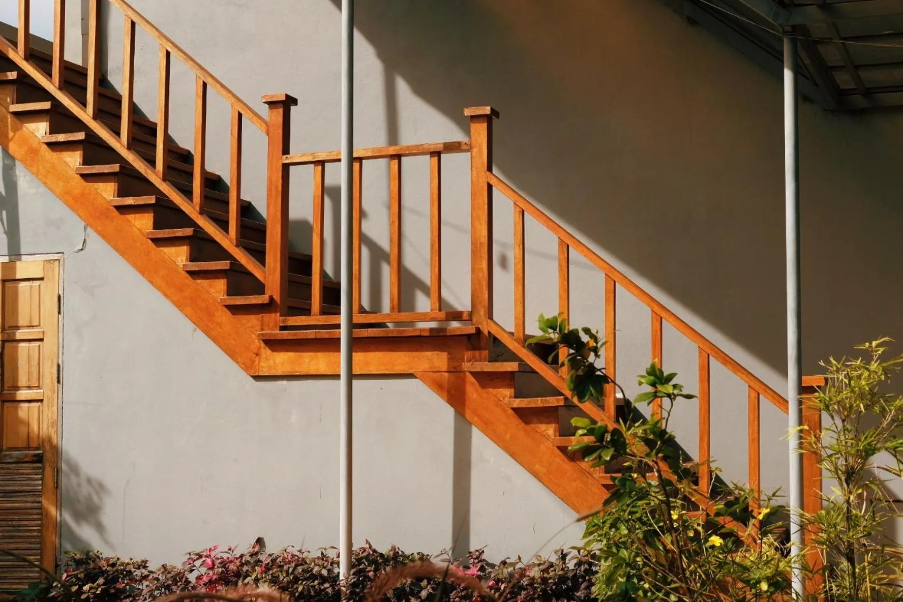 Patio in Le Pes Villas