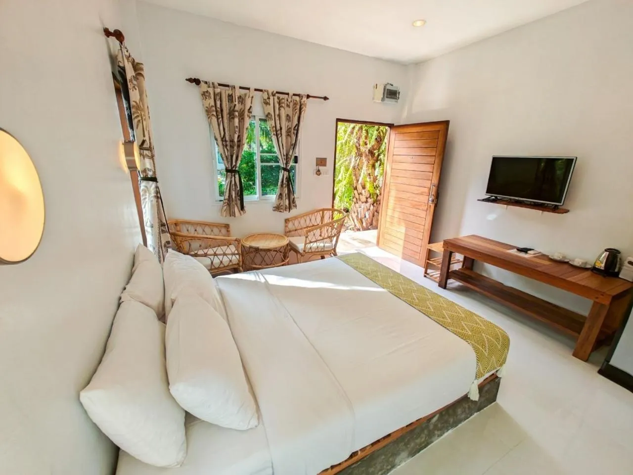 Bed in Le Pes Villas