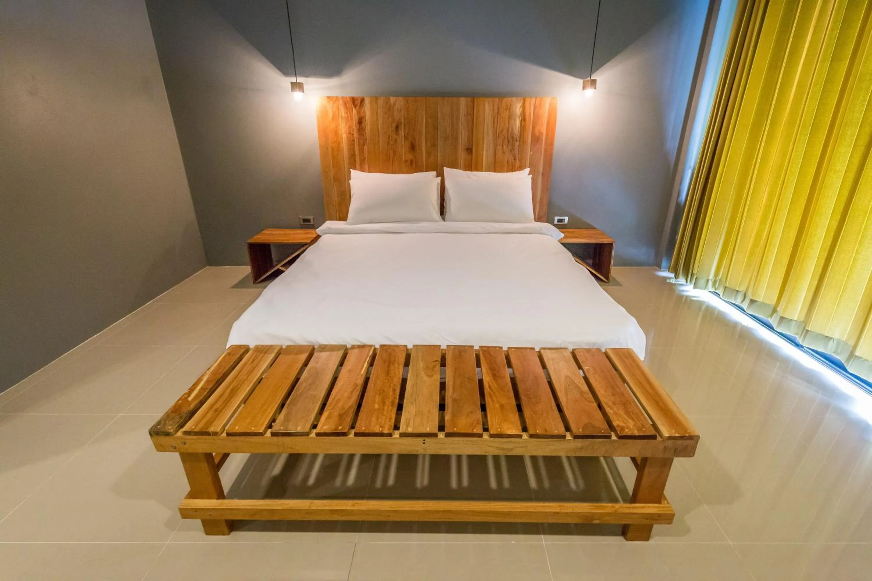 Bed in Le Pes Villas