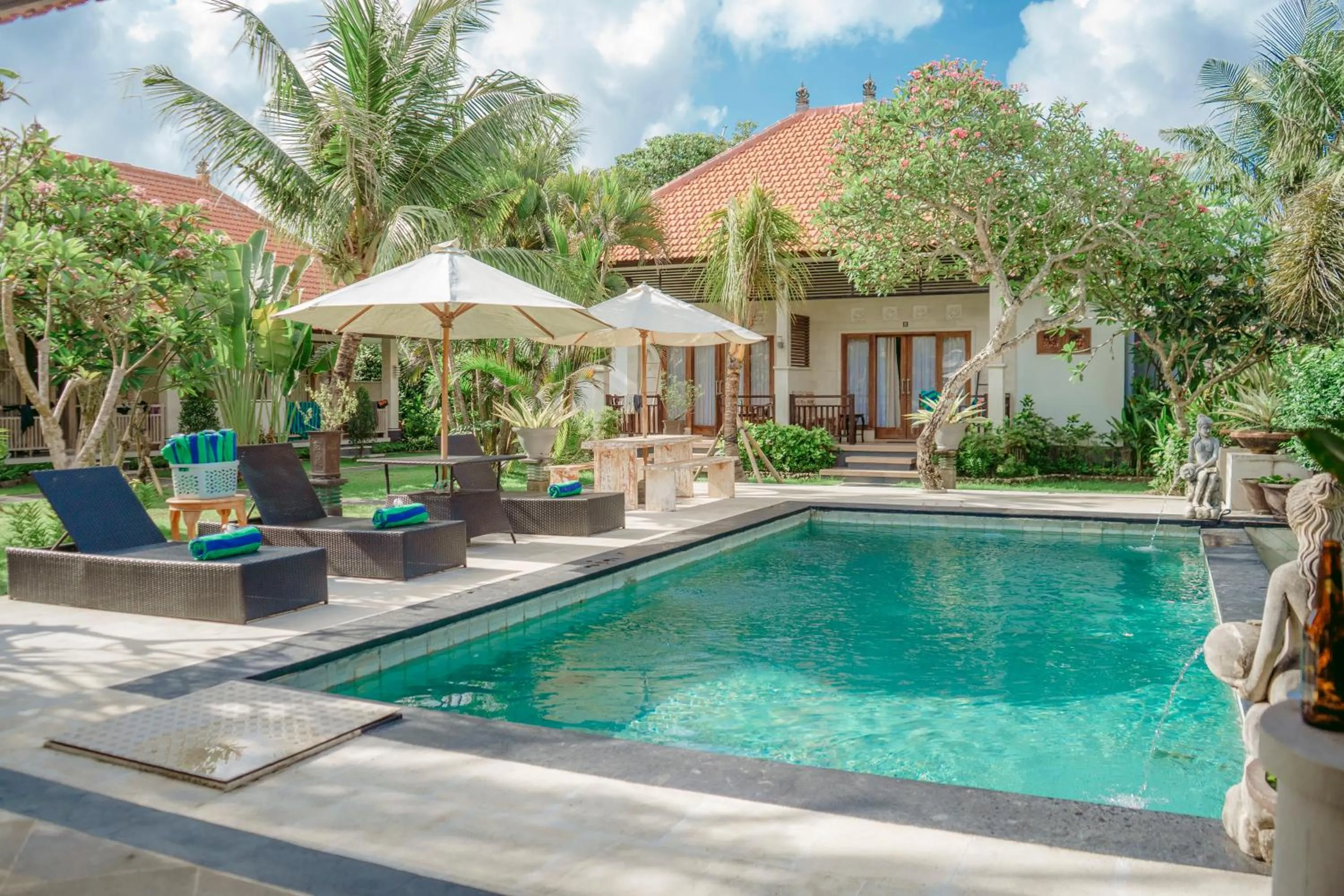 Swimming pool in Bingin Garden Uluwatu