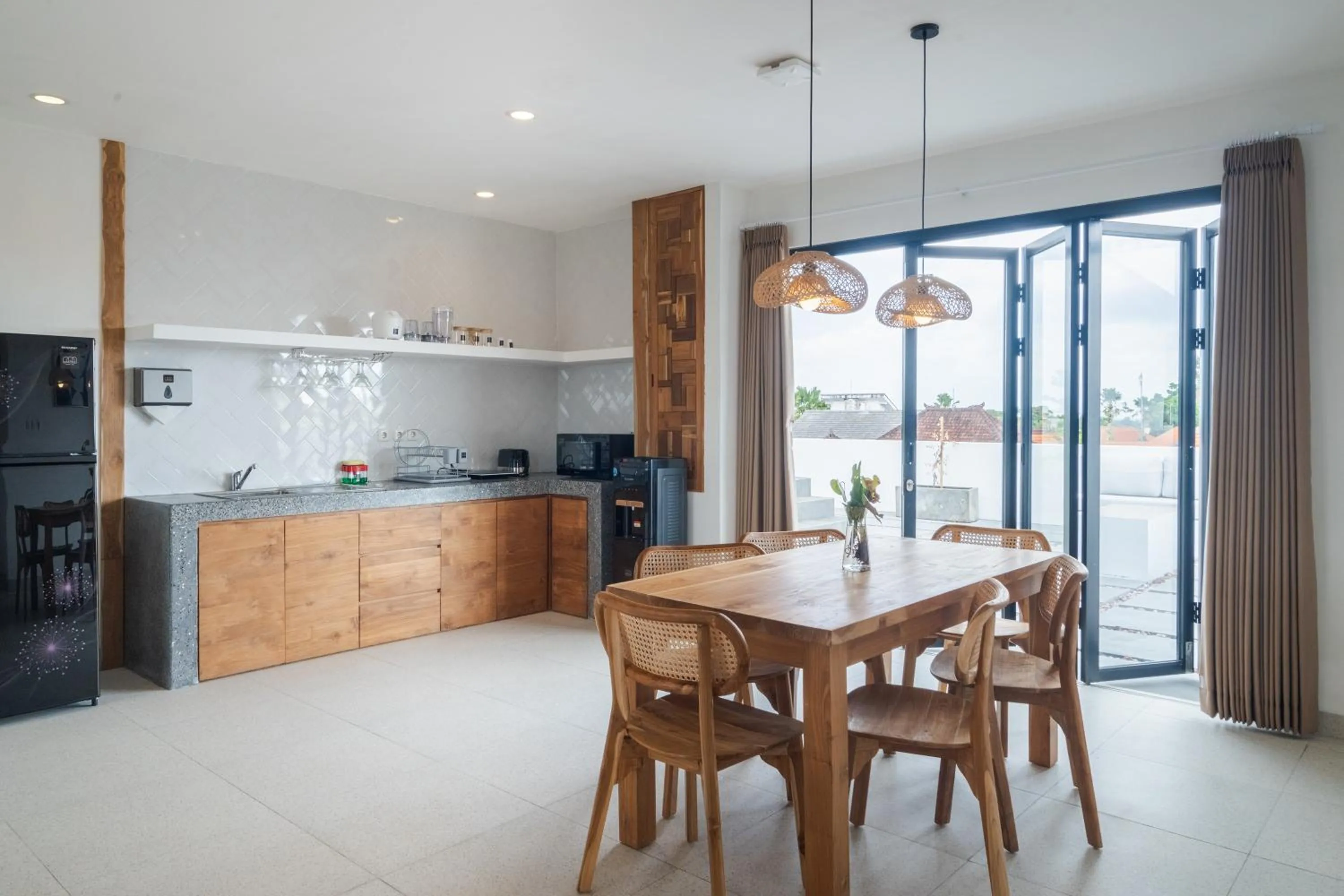 Dining area in The Simore
