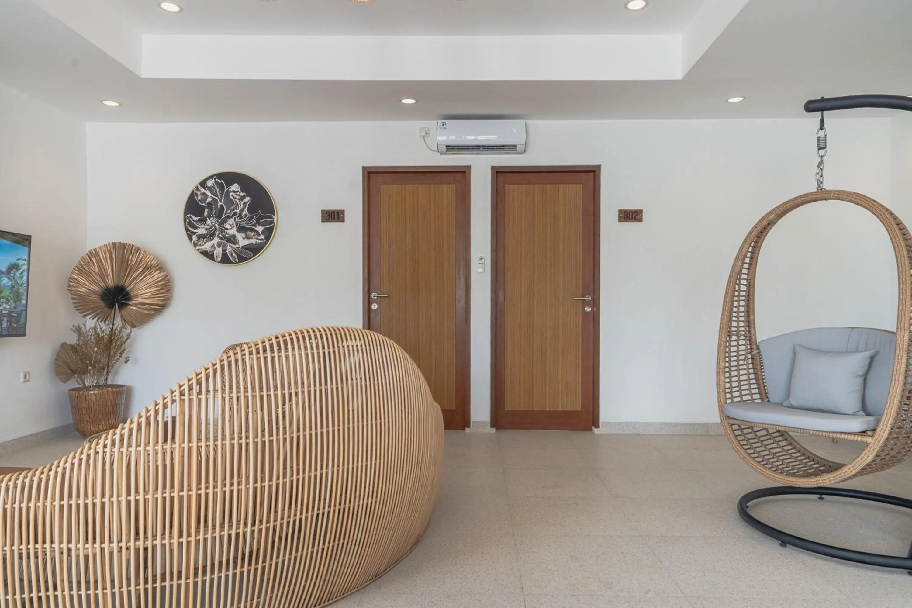 Living room in The Simore