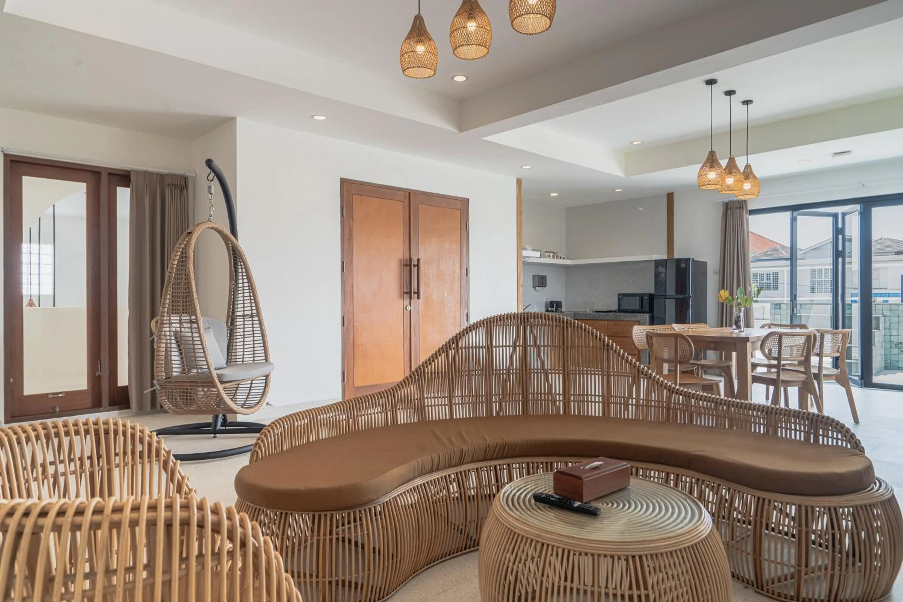 Living room in The Simore