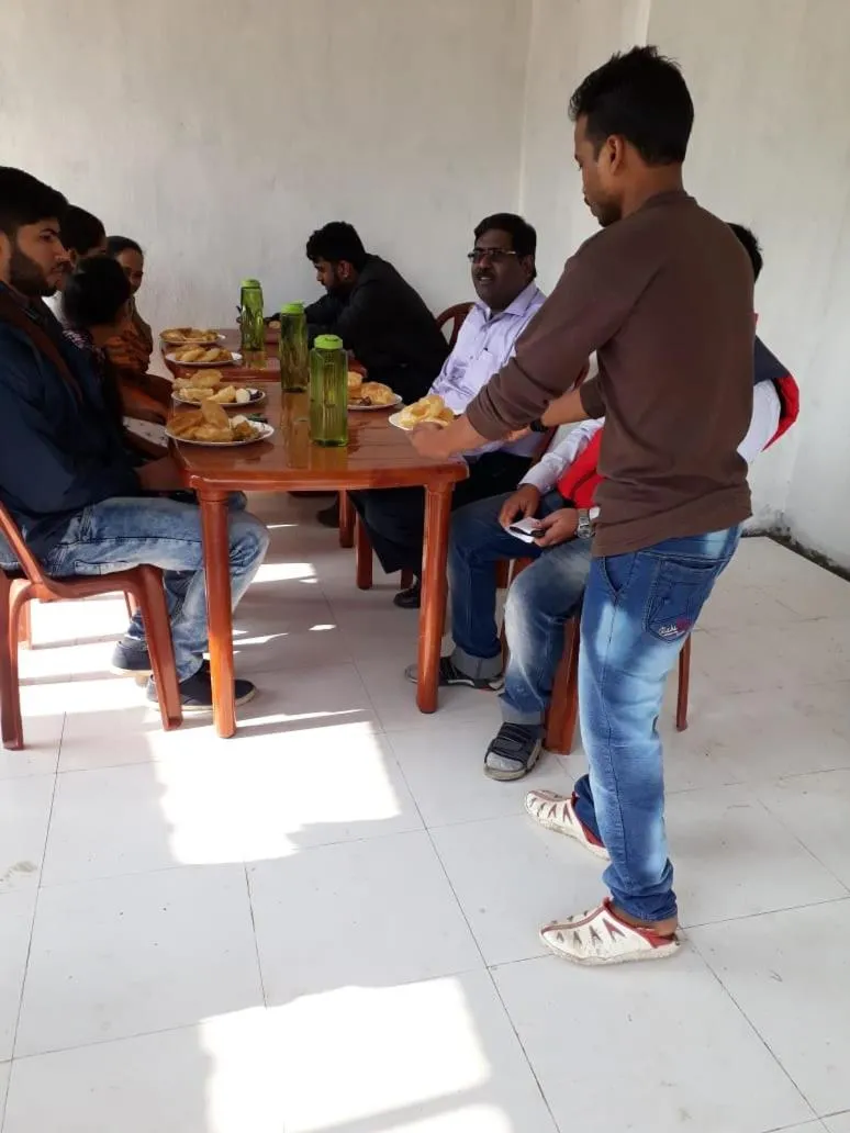 Breakfast in Rajlaxmi Resort - Pure Veg