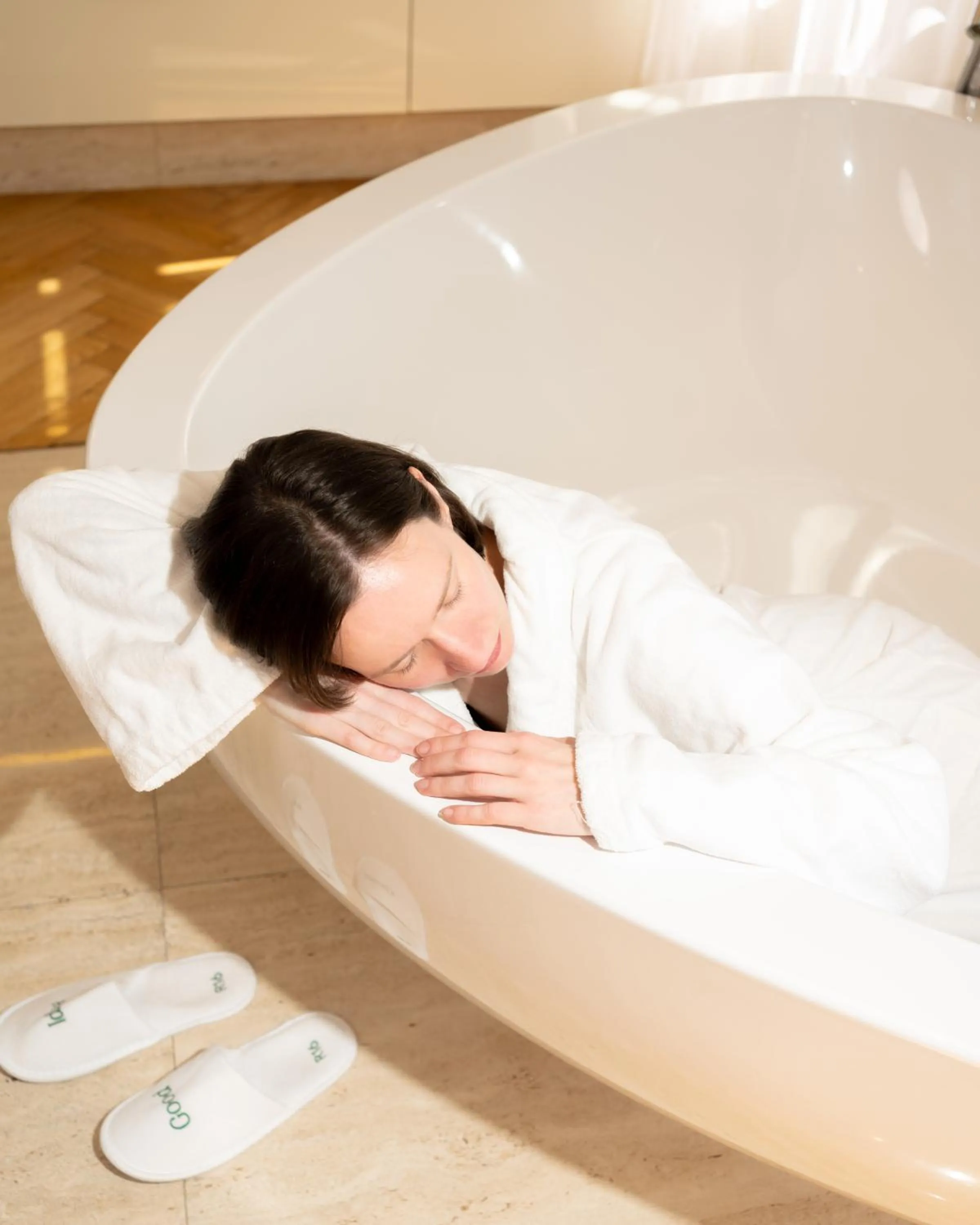 Bath in R16 Residences Prague