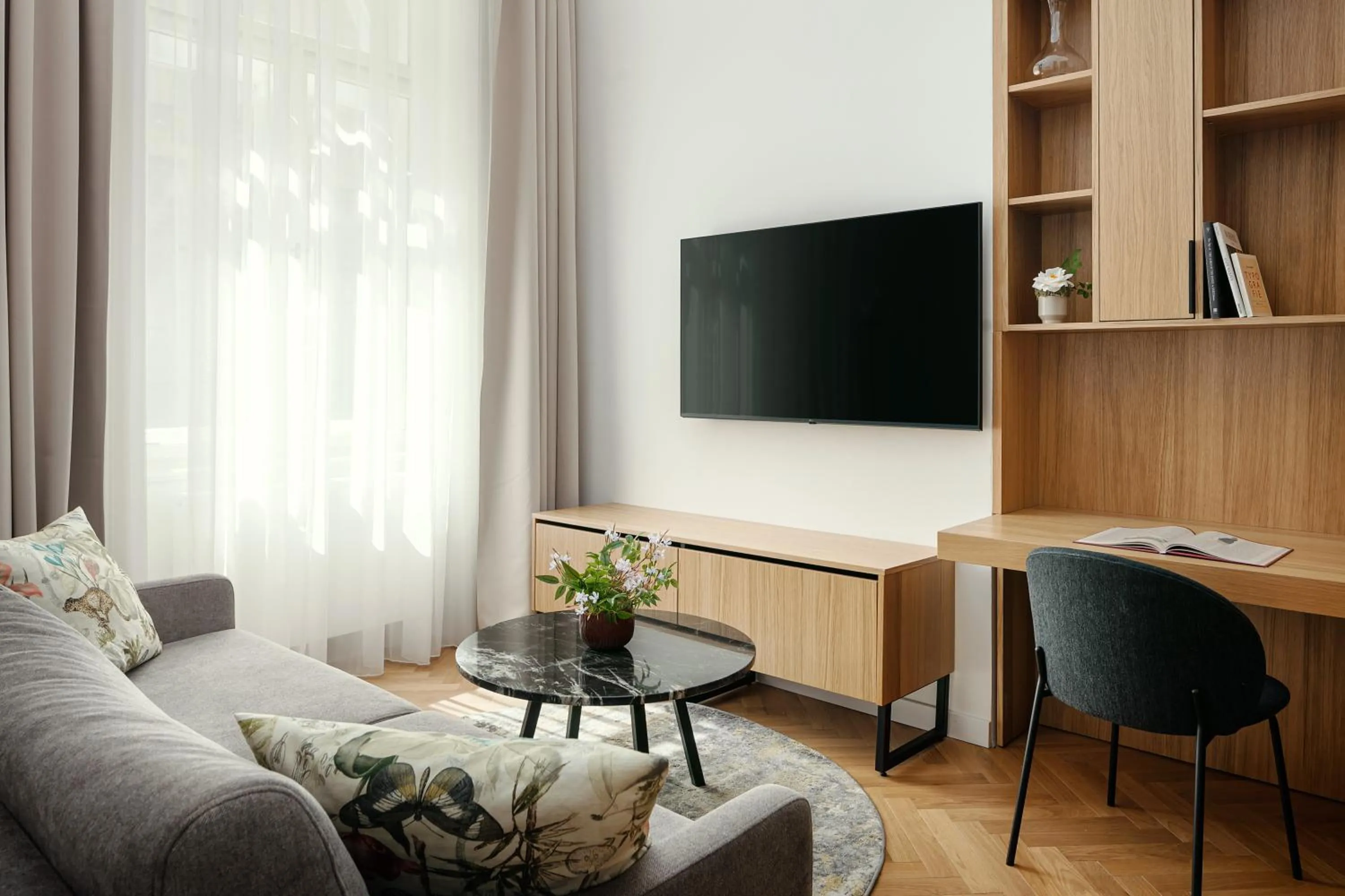 Living room in R16 Residences Prague