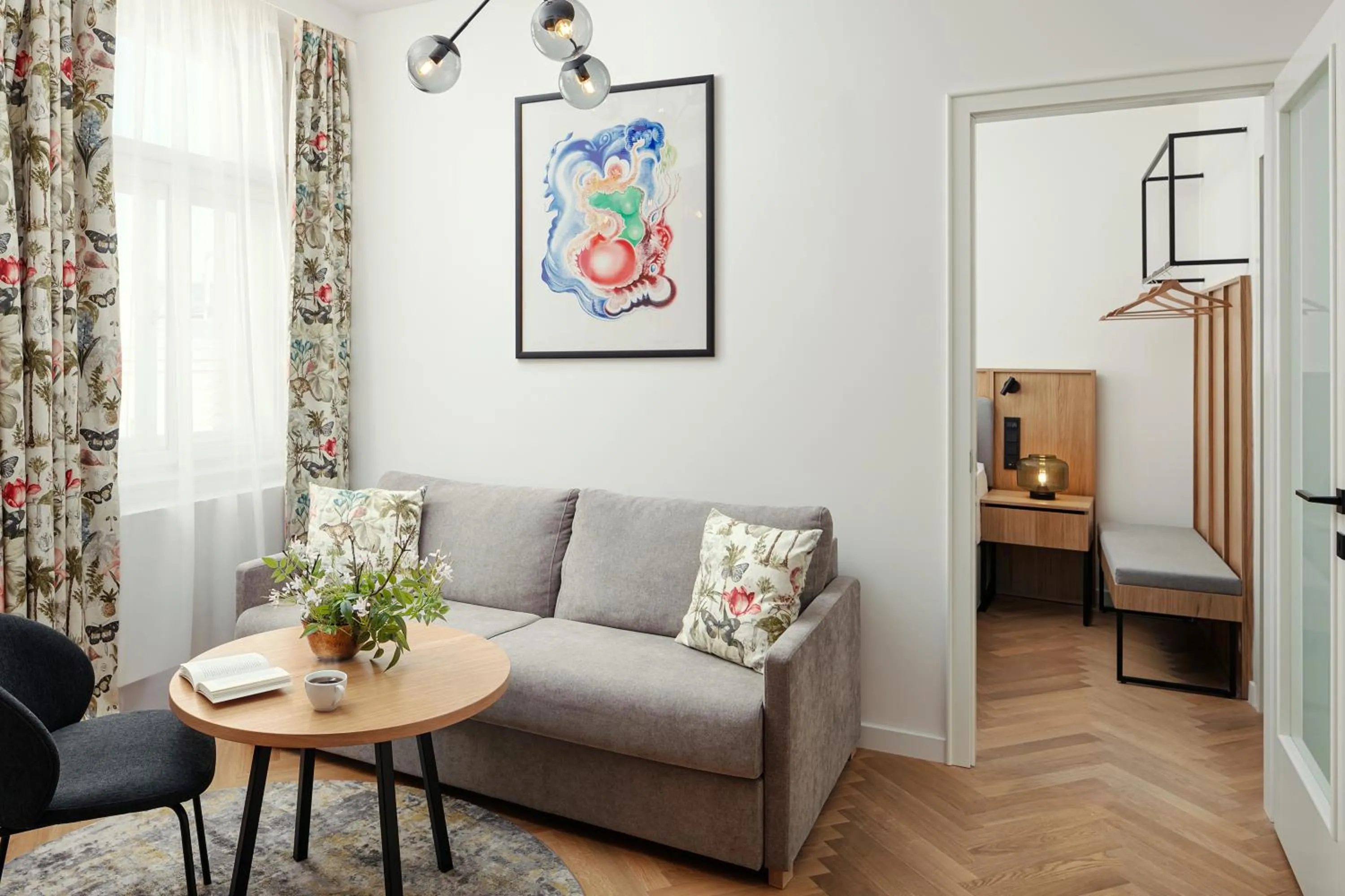 Living room in R16 Residences Prague