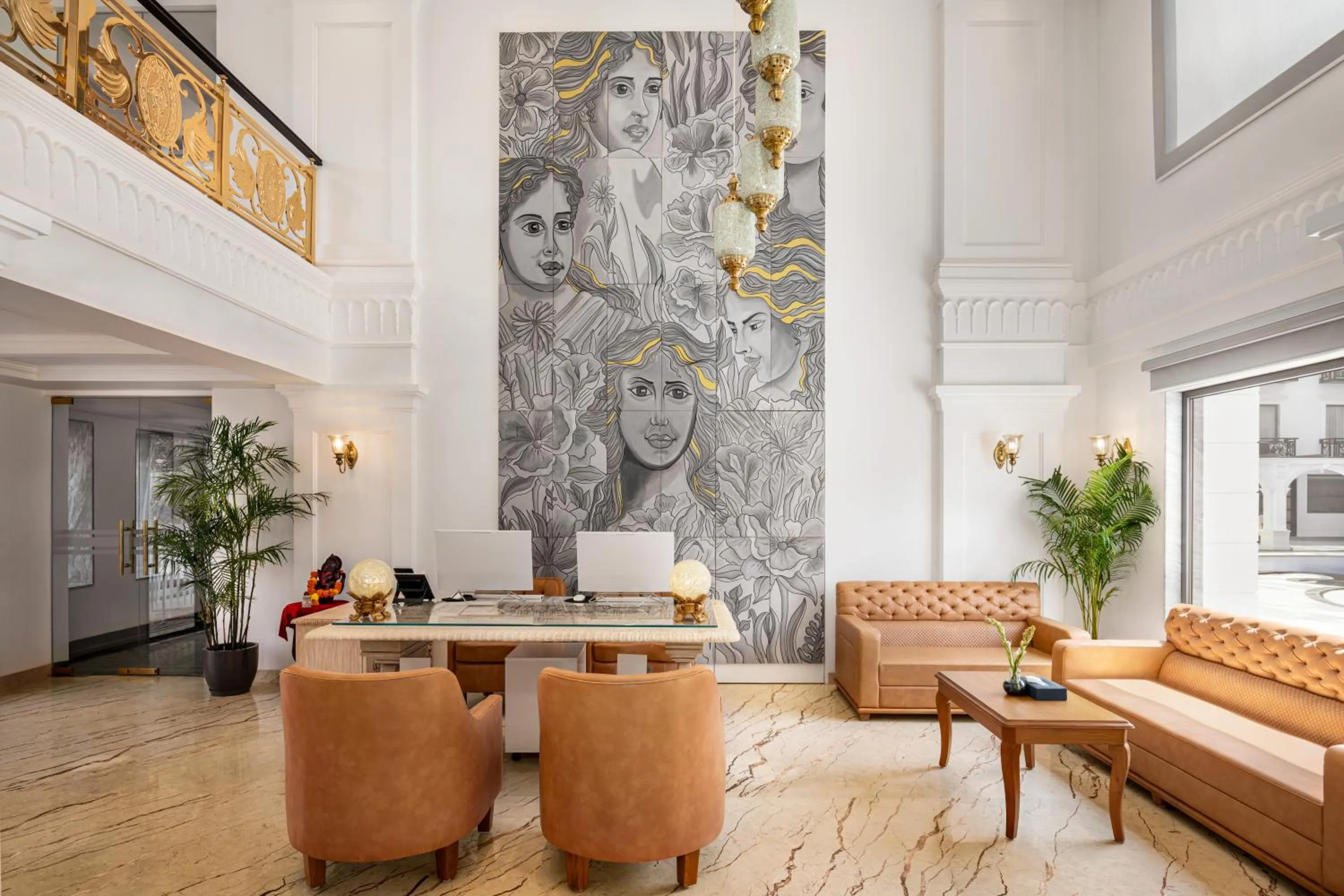 Lobby or reception in Ramada by Wyndham Goa Vagator