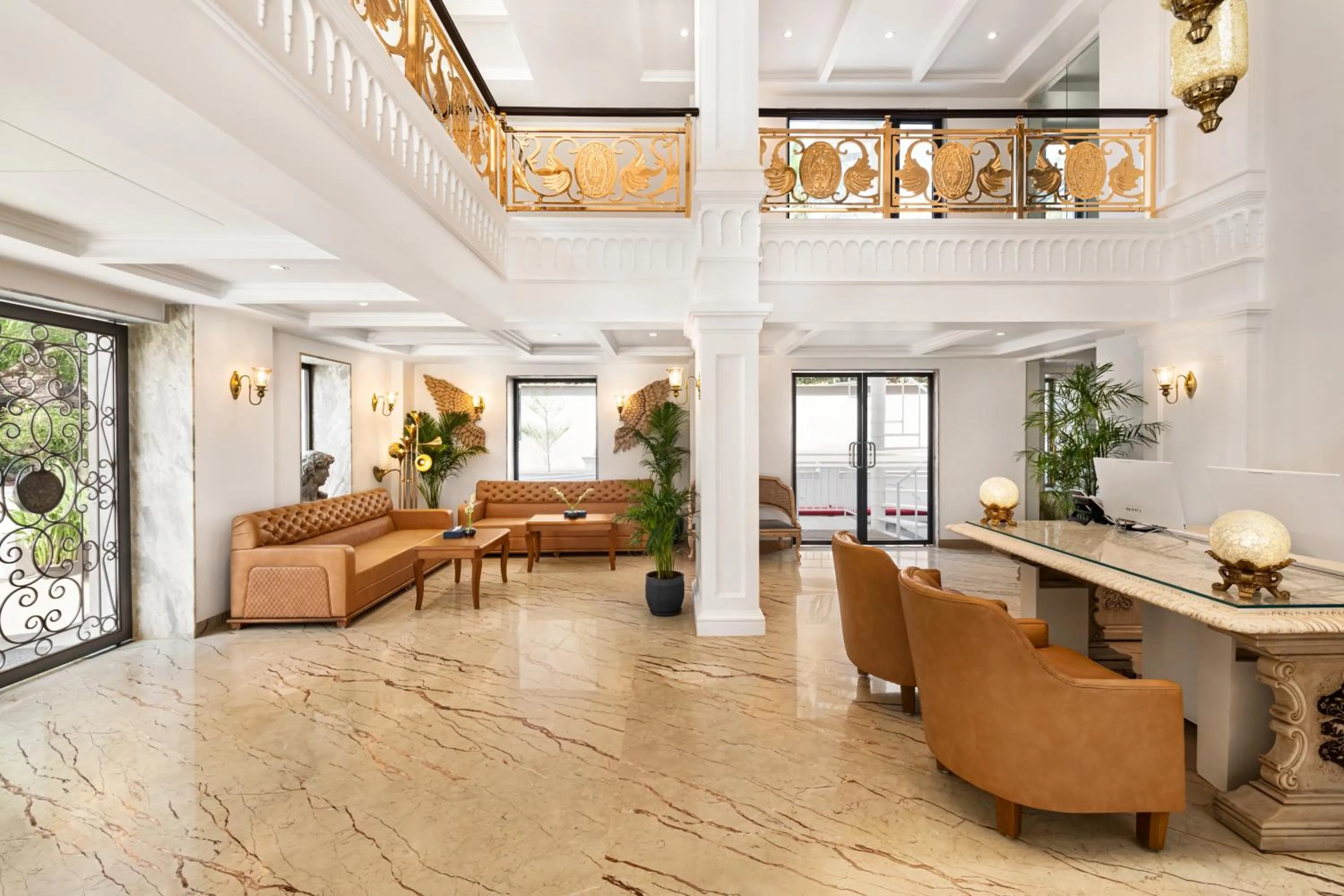 Lobby or reception in Ramada by Wyndham Goa Vagator