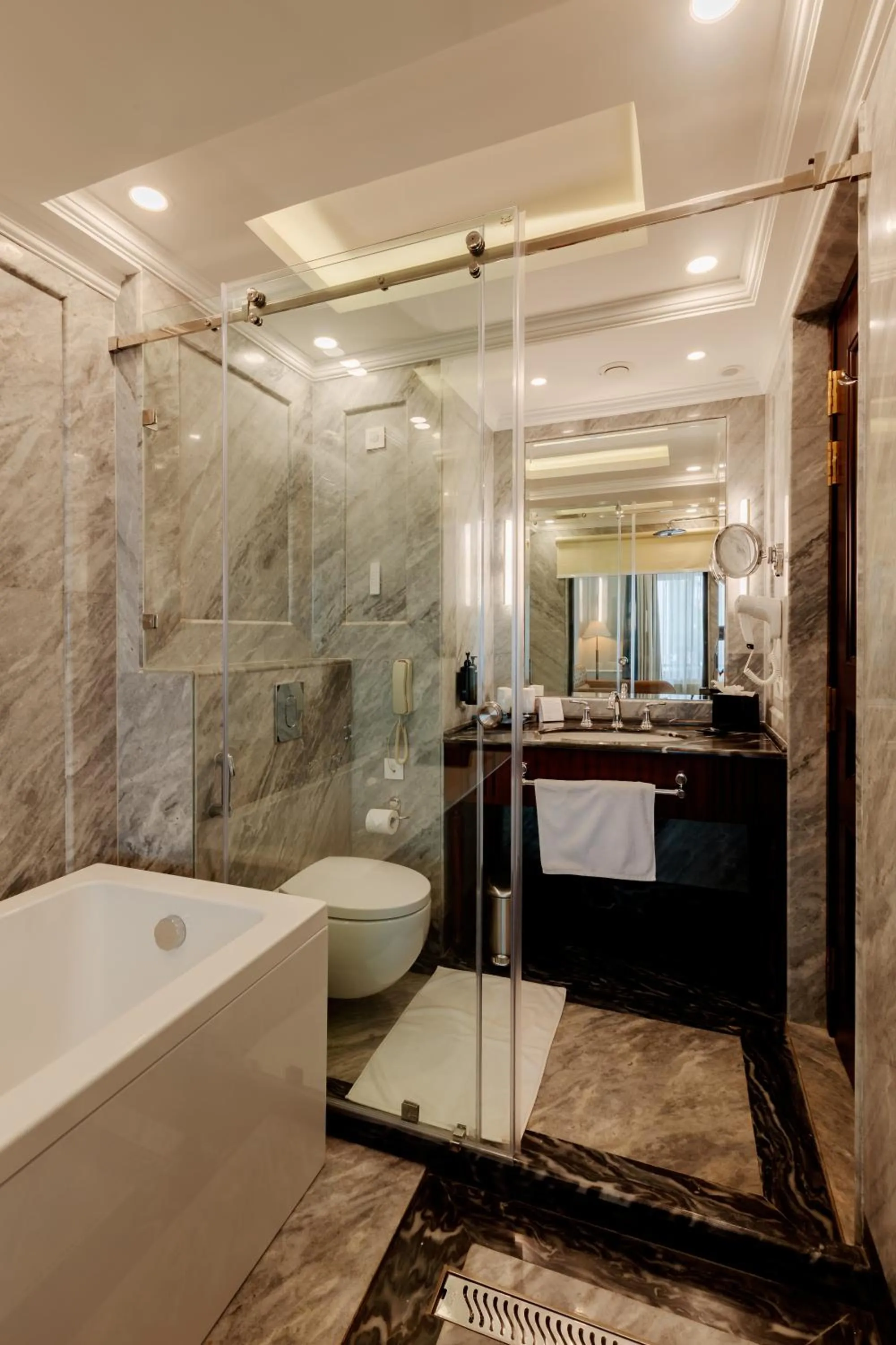 Shower in Ramada by Wyndham Goa Vagator