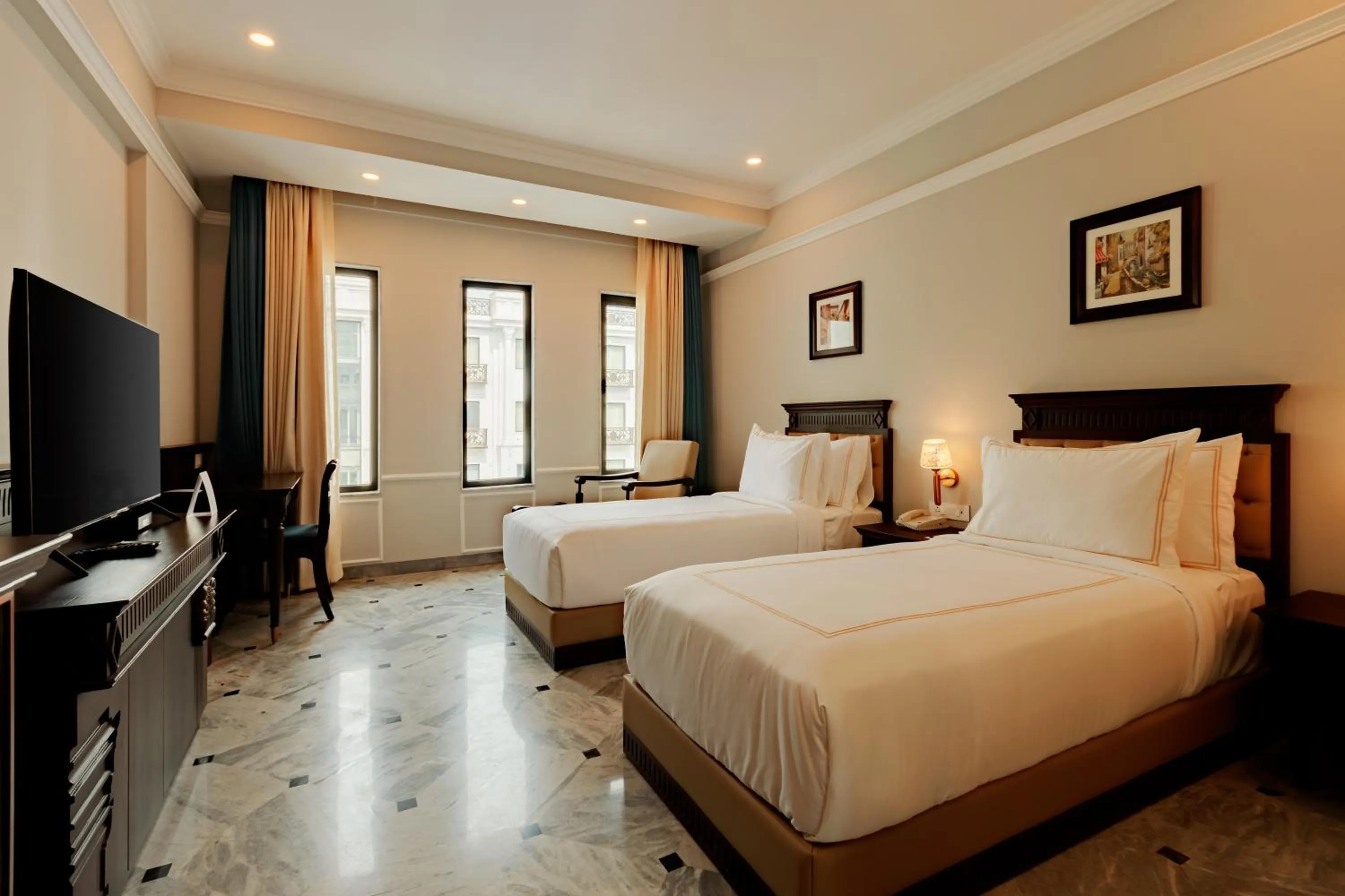 Bed in Ramada by Wyndham Goa Vagator