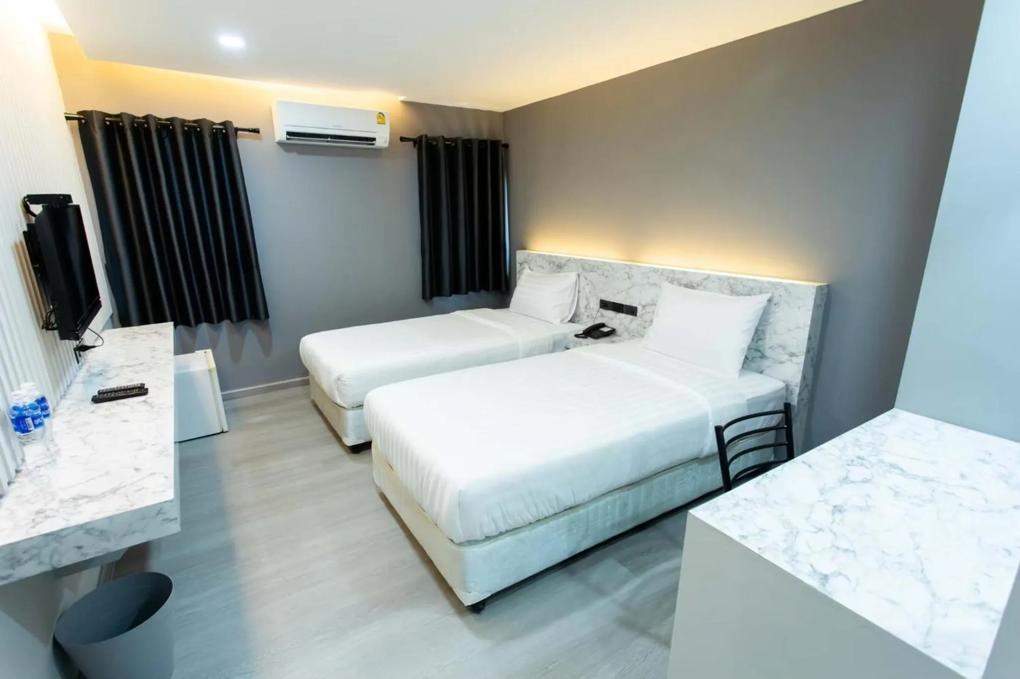 Bed in S3 Hotel (Rayong)