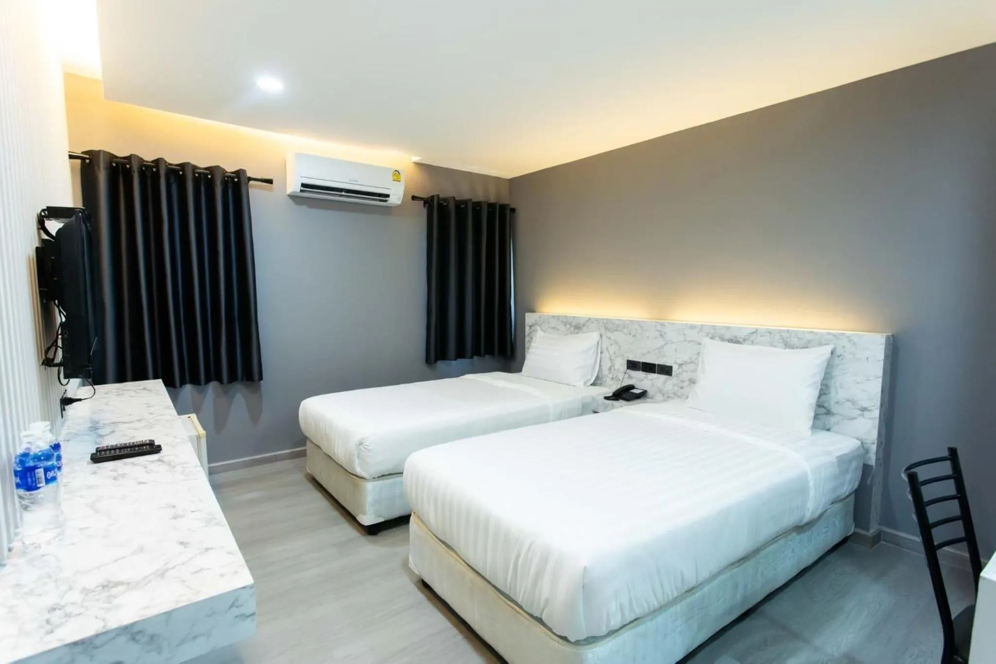 Bed in S3 Hotel (Rayong)