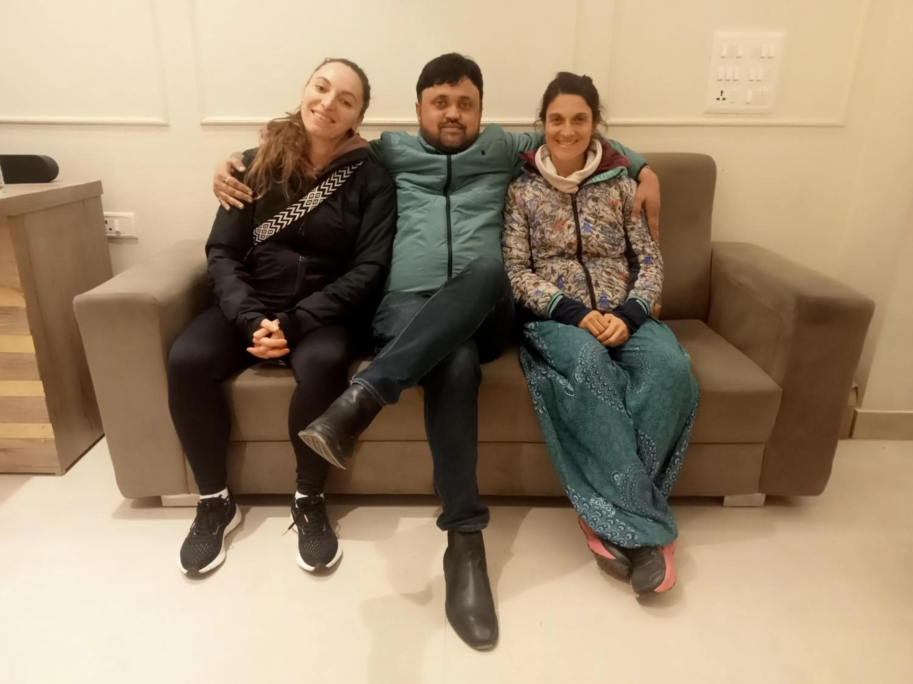 group of guests in HOTEL SHYAM PALACE INDIA AGRA