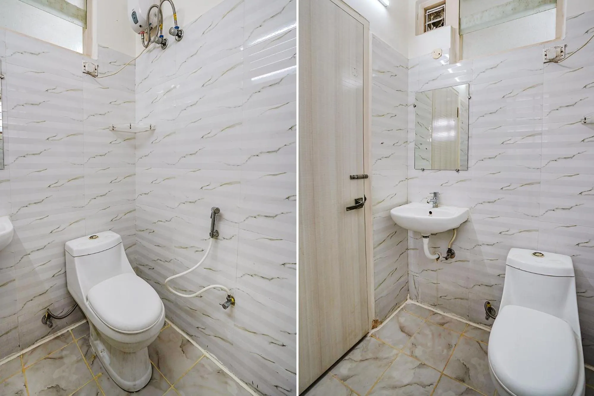 Bathroom in FabHotel Q Suites - Nr Kavuri Hills, Madhapur