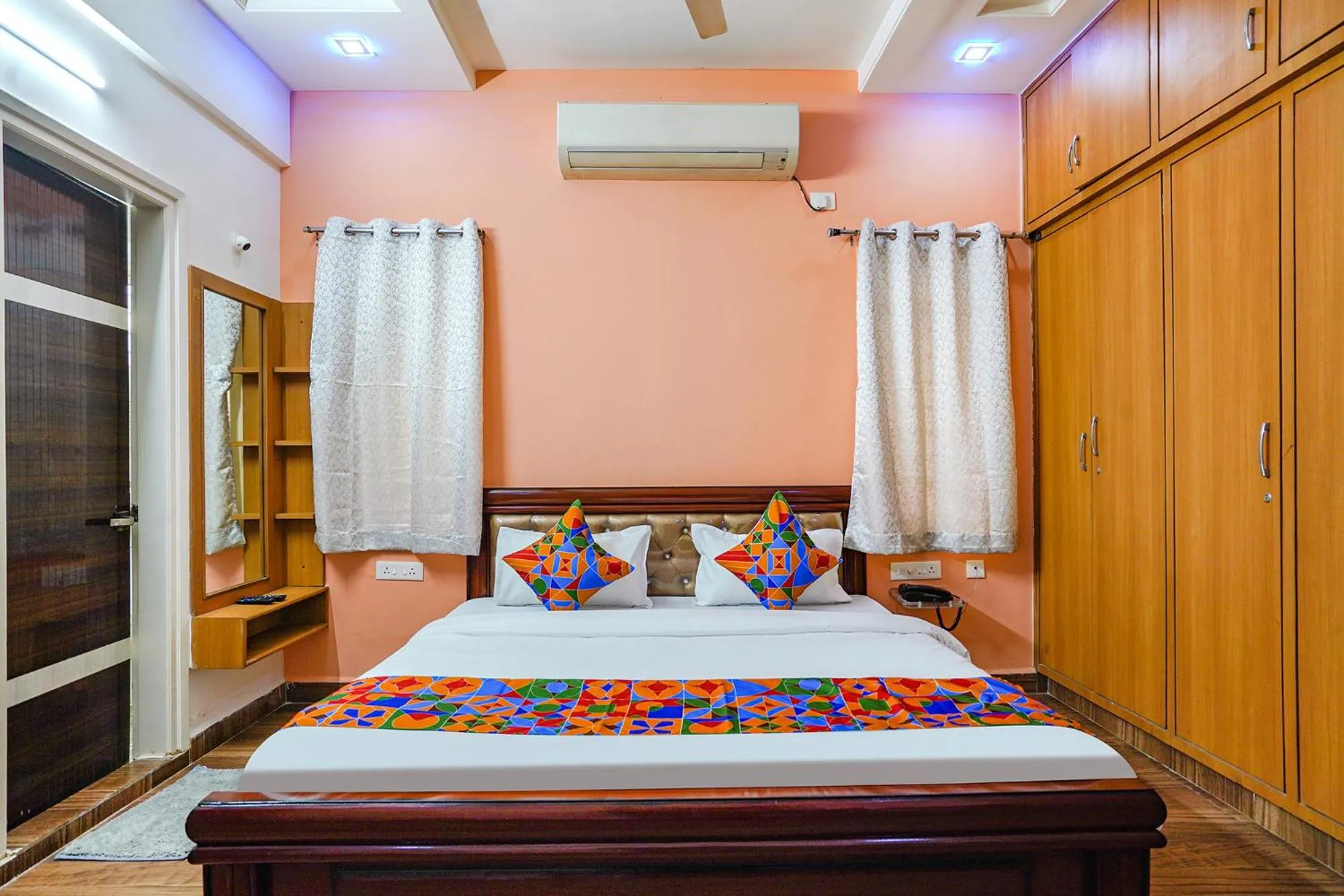 Bed in FabHotel Q Suites - Nr Kavuri Hills, Madhapur